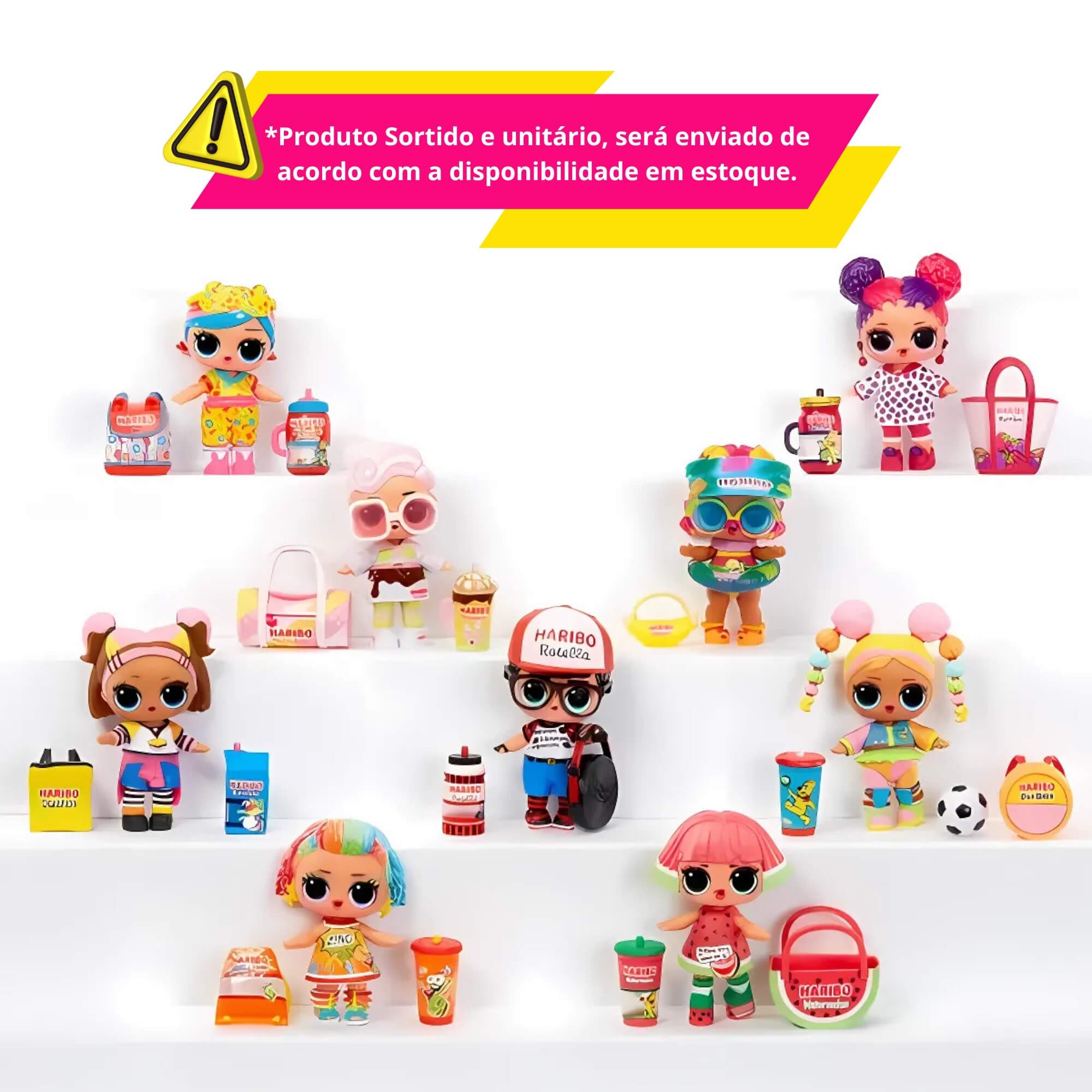 Boneca L.O.L. Surprise Tot Loves Mini Sweets X HARIBO Sortida e Unitária MGA - 4222119913
