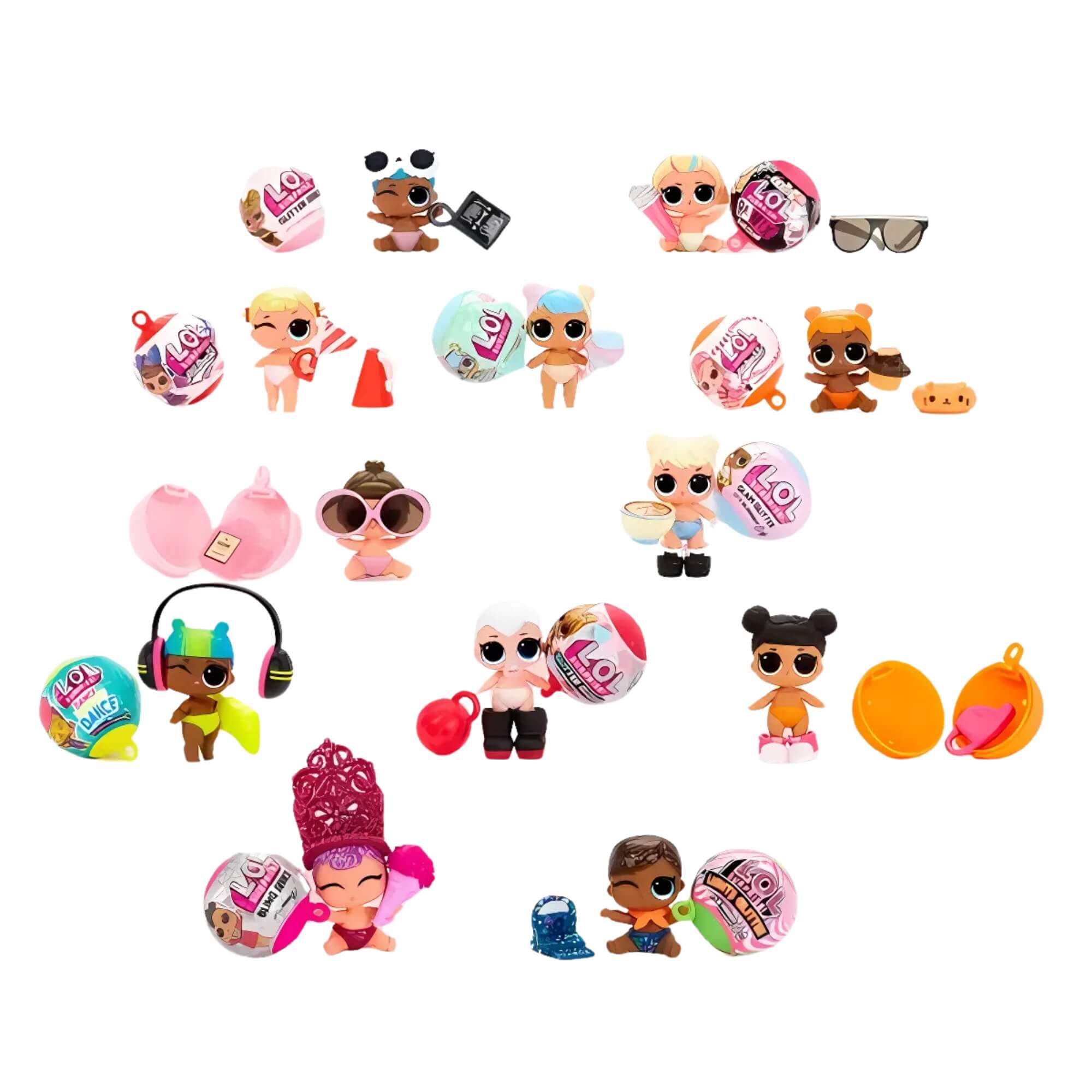 Boneca Sooo Mini! L.O.L. Surprise Lil Sisters Sortida e Unitária MGA - 4222588436