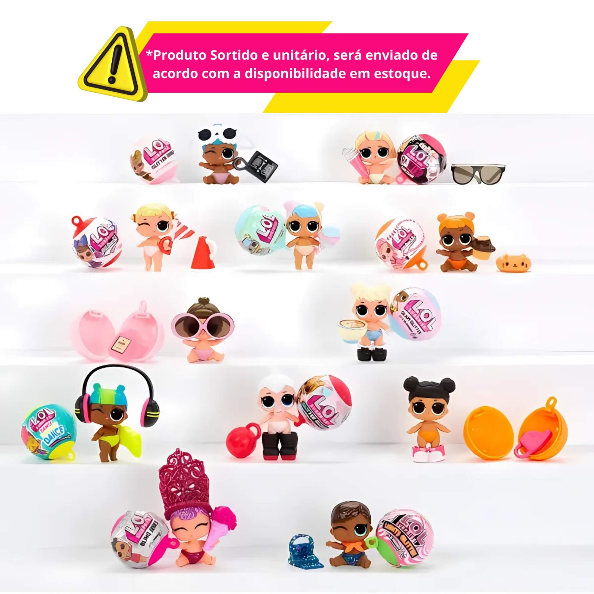 Boneca Sooo Mini! L.O.L. Surprise Lil Sisters Sortida e Unitária MGA - 4222588436