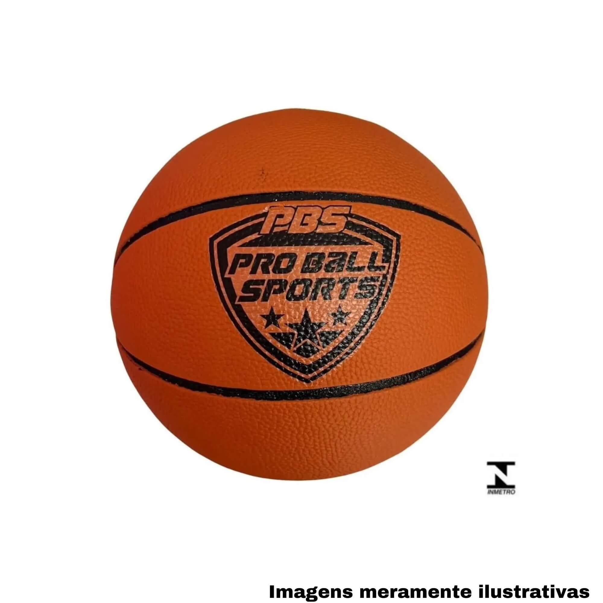 COMP Kit Bola de Basquete PU Nº 7 Pro Ball + Mochila Ziper Duplo San Antonio Spurs Futebol e Magia