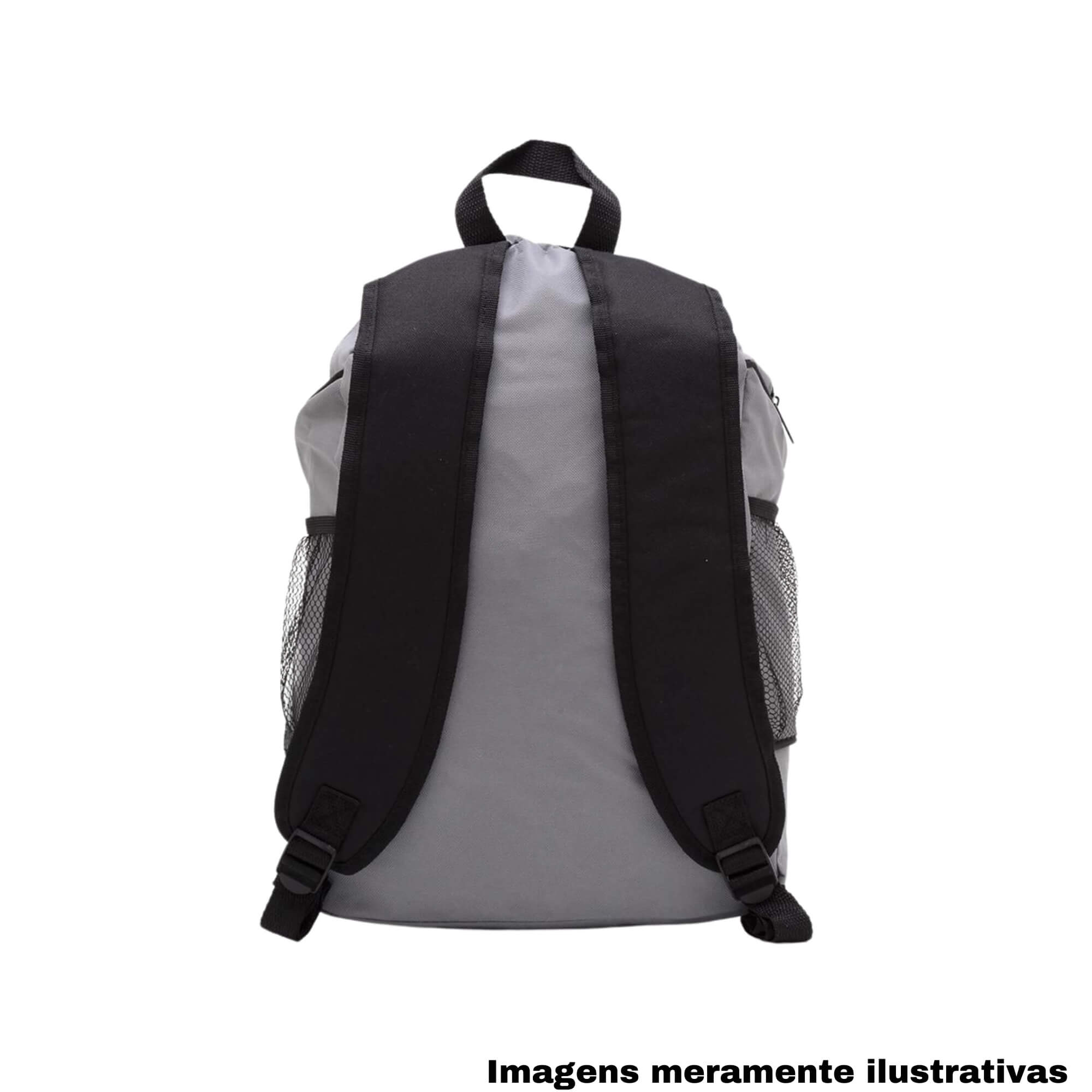 COMP Kit Mochila San Antonio Spurs + Bolsa Lancheira Termica Bola San Antonio Spurs Futebol e Magia