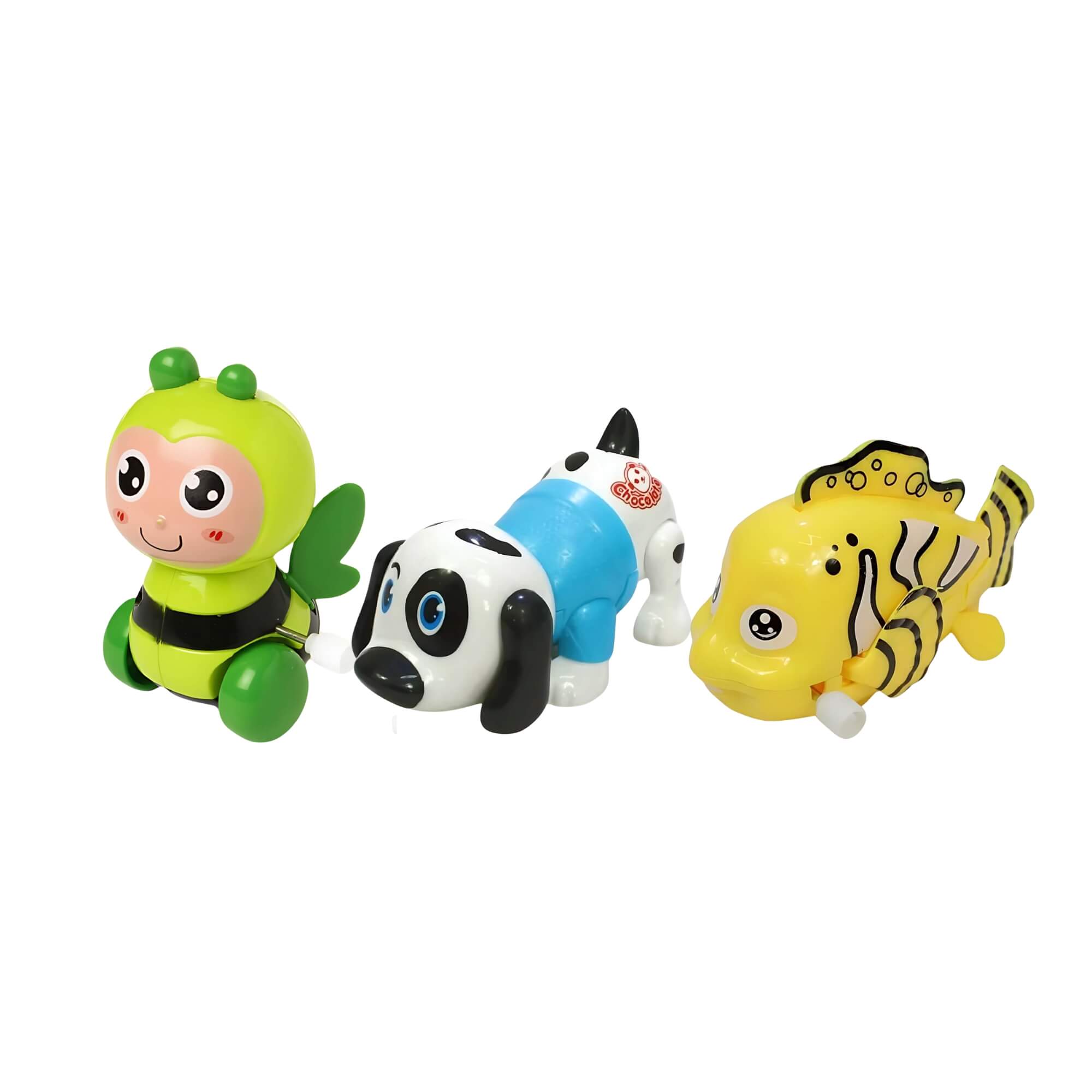 Kit 3 Brinquedos Infantis Sortidos Animais Lembrancinha Festa Presente Aniversário Coloria