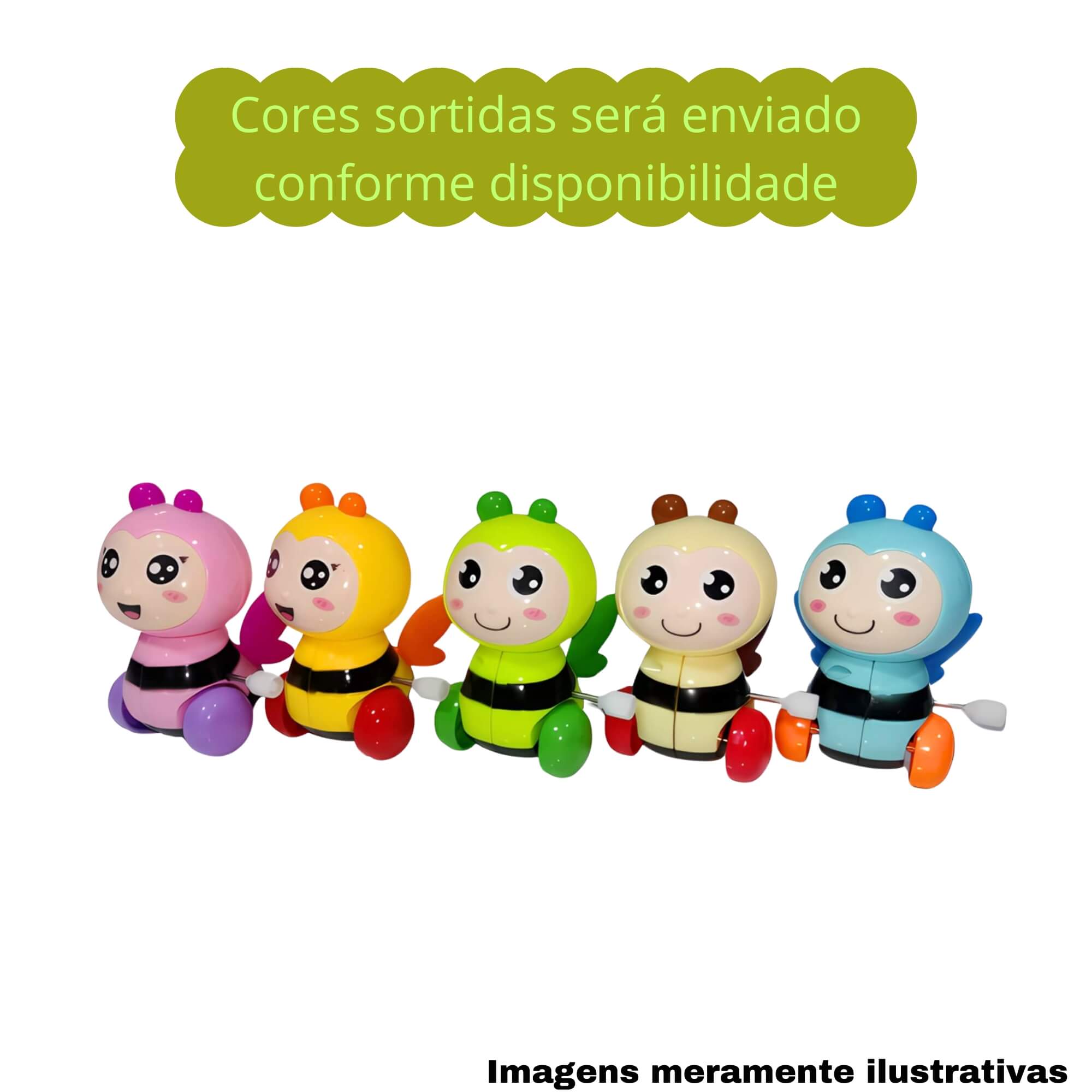 Kit 3 Brinquedos Infantis Sortidos Animais Lembrancinha Festa Presente Aniversário Coloria