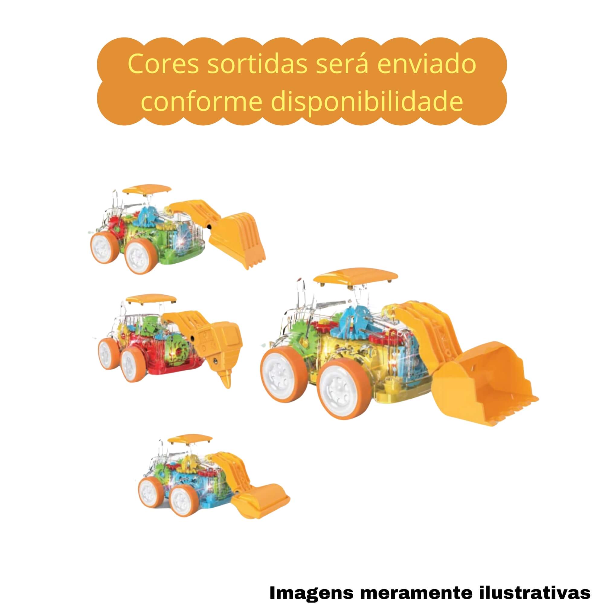 COMP Kit 3 Brinquedos Infantis Sortidos Carrinhos Lembrancinha Festa Presente Aniversário Coloria