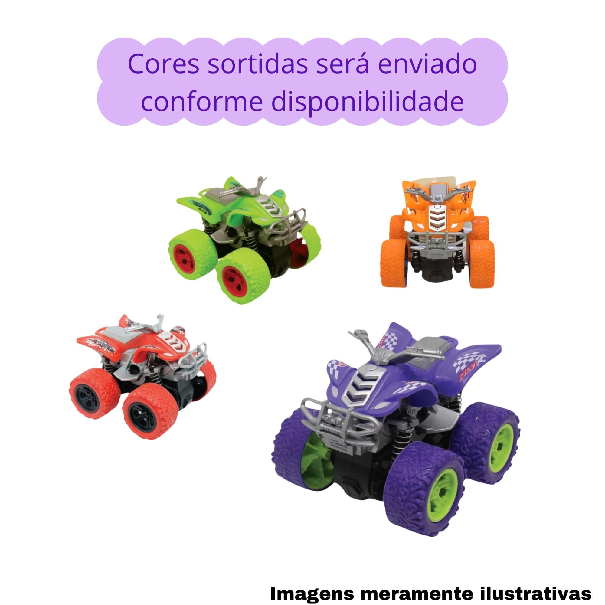 COMP Kit 3 Brinquedos Infantis Sortidos Carrinhos Lembrancinha Festa Presente Aniversário Coloria