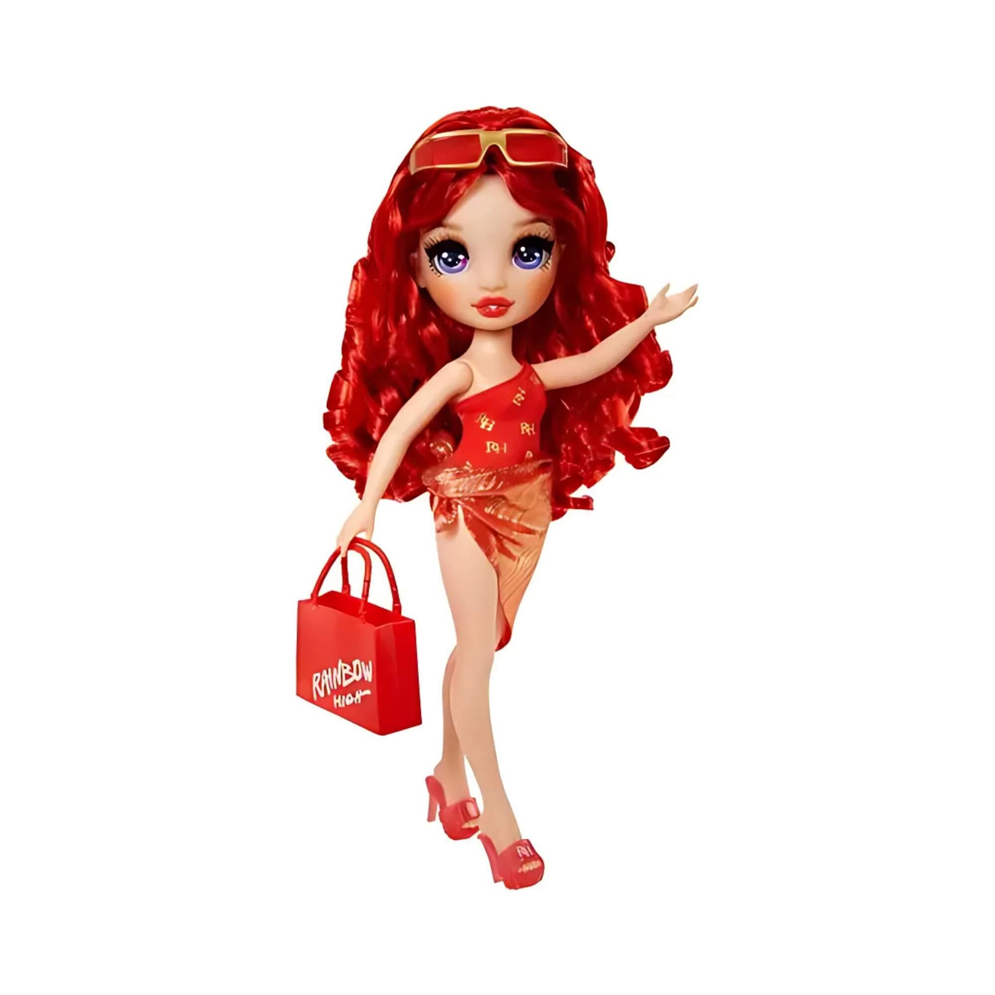 COMP Boneca Rainbow High Swim & Style MGA Modelos:Ruby