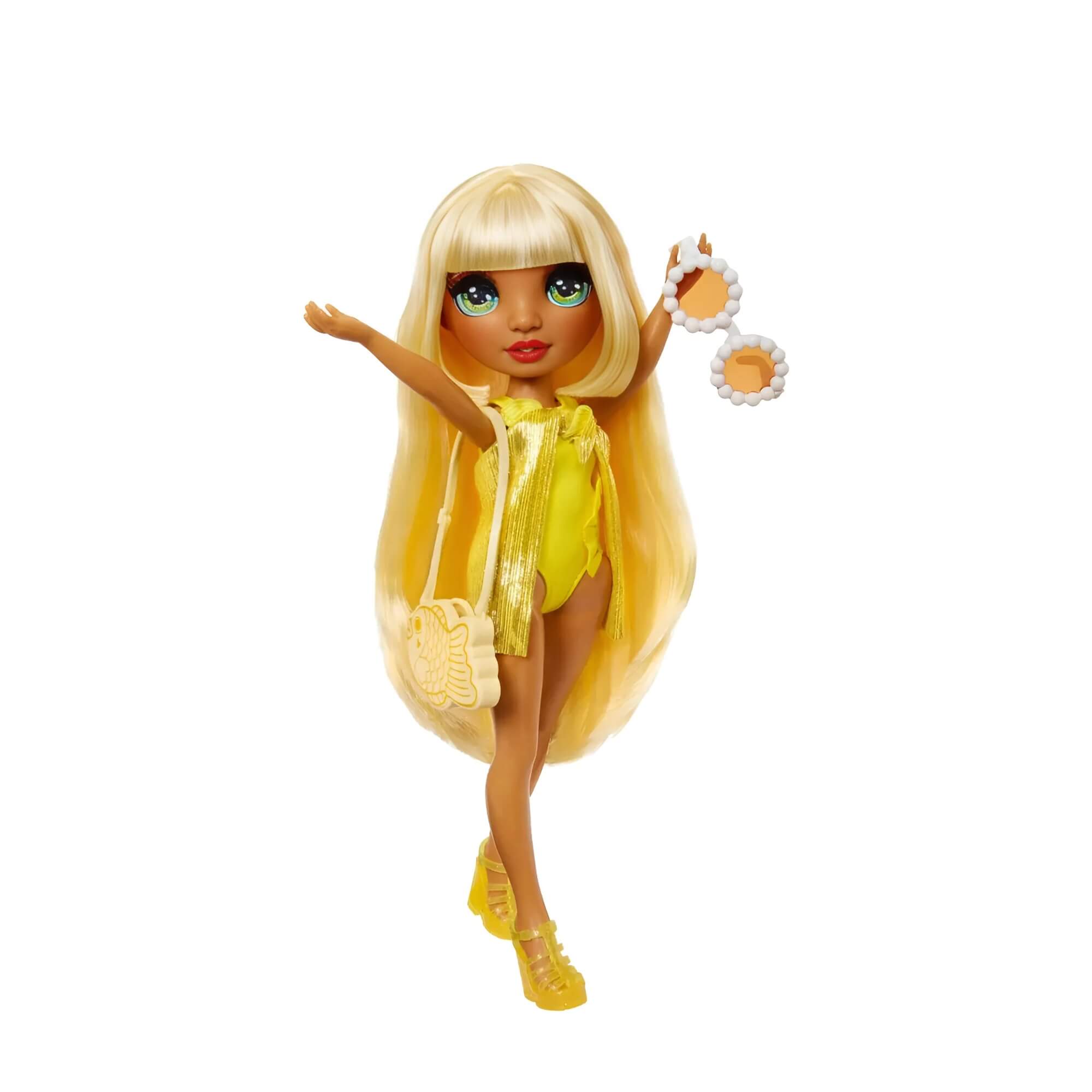 COMP Boneca Rainbow High Swim & Style MGA Modelos:Sunny