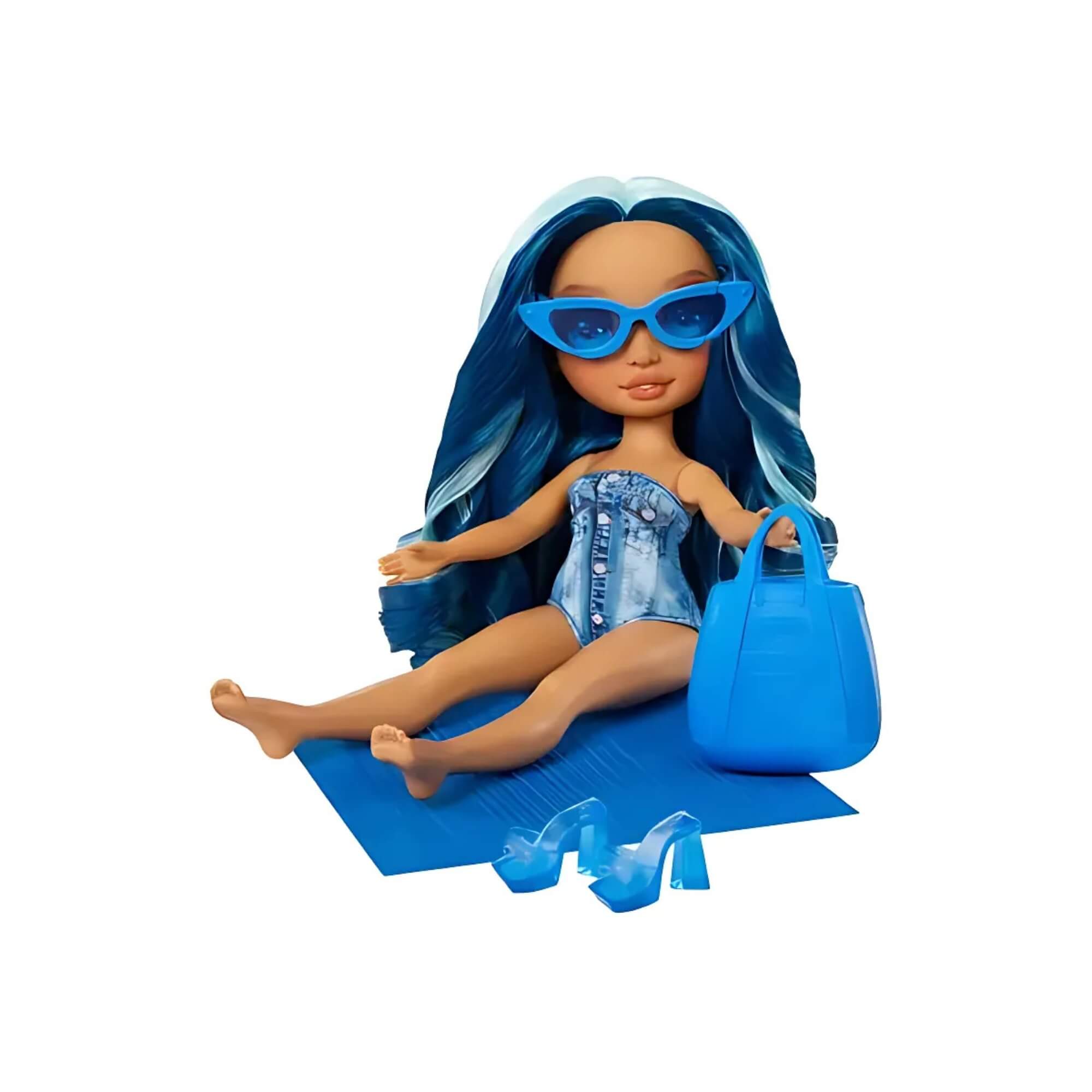 COMP Boneca Rainbow High Swim & Style MGA Modelos:Skyler