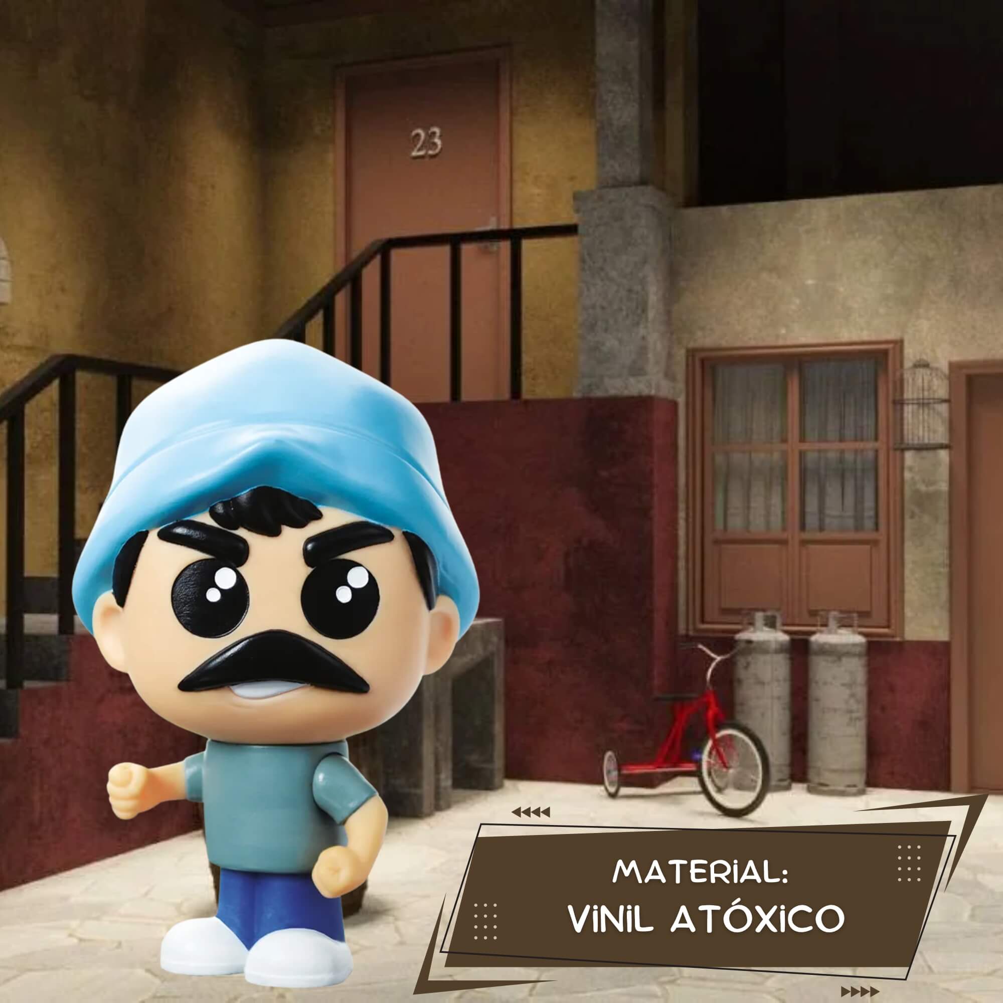 Fandom Box Seu Madruga - Chaves - Boneco Colecionável Material Vinil Atóxico Lider - 3492