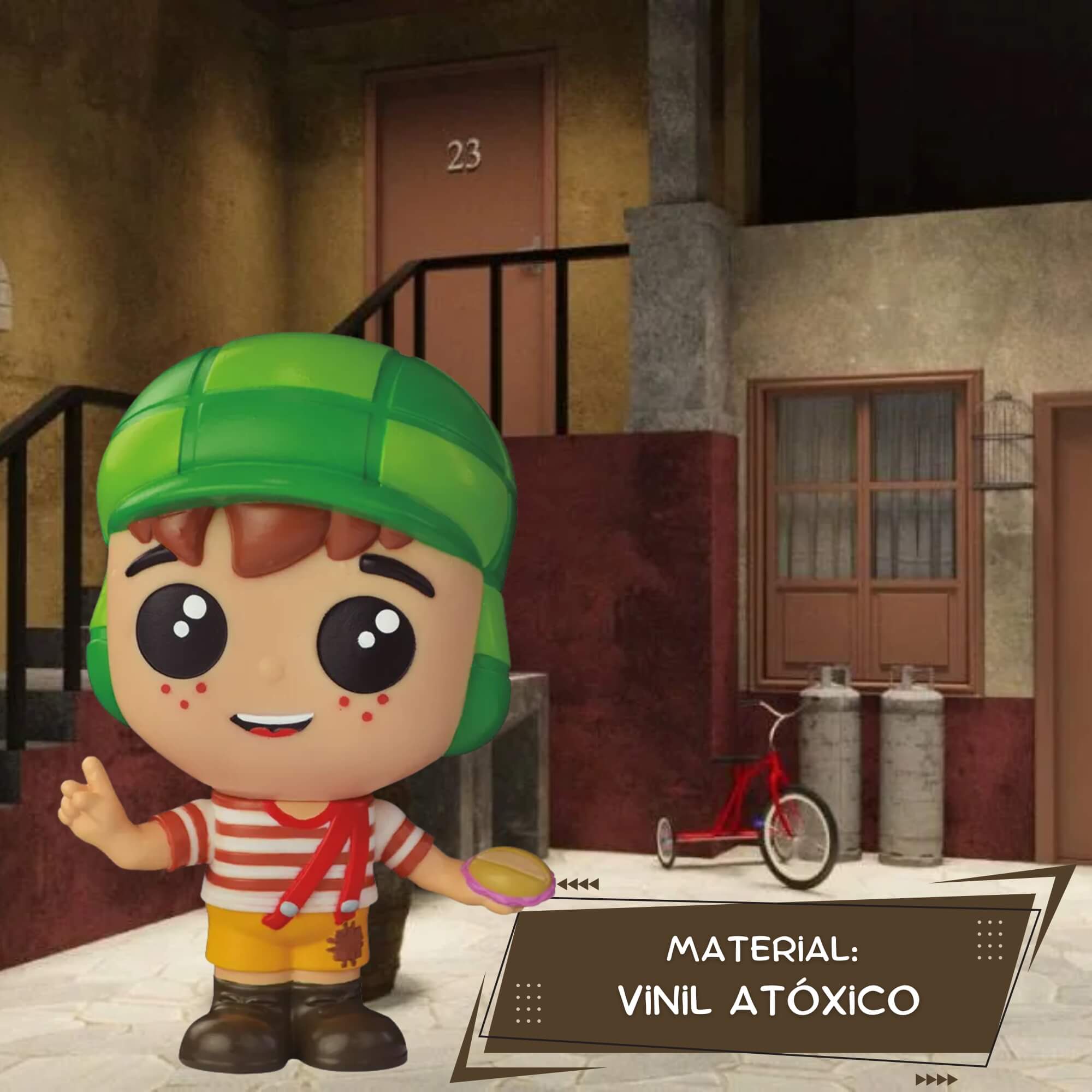 Fandom Box Chaves - Turma do Chaves - Boneco Colecionável Vinil Atóxico Lider - 3487