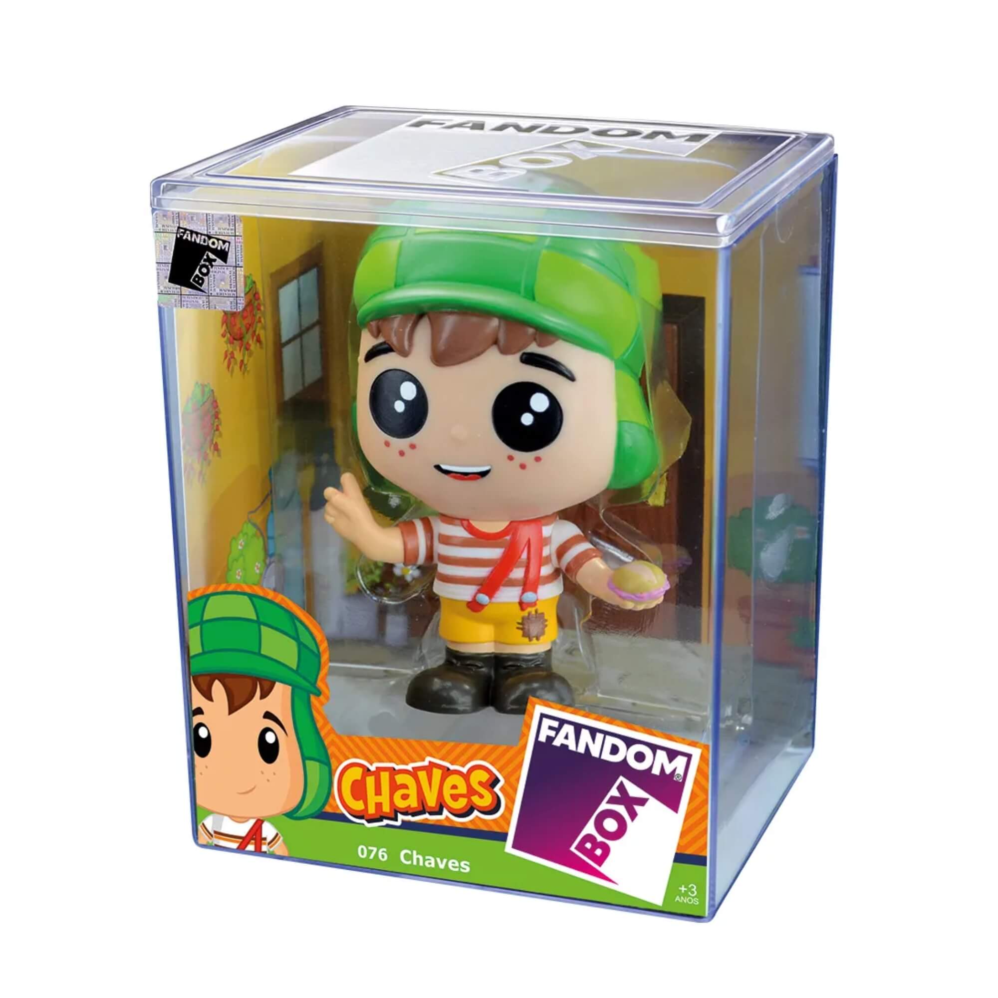 Fandom Box Chaves - Turma do Chaves - Boneco Colecionável Vinil Atóxico Lider - 3487