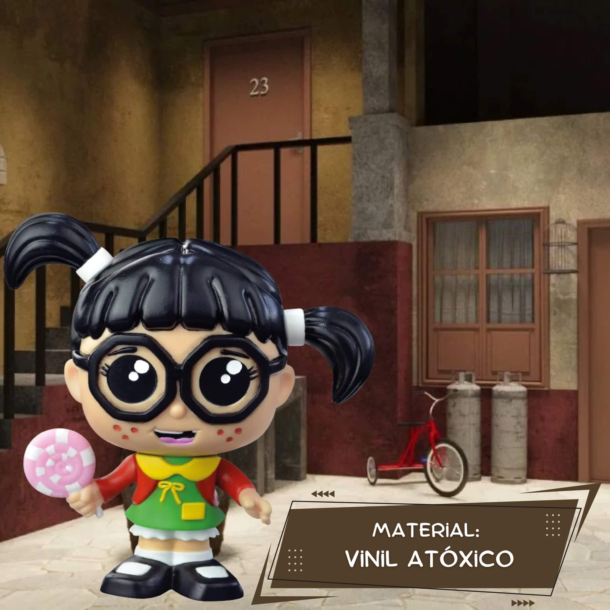 Fandom Box Chiquinha - Chaves - Boneco Colecionável Material Vinil Atóxico Lider - 3494