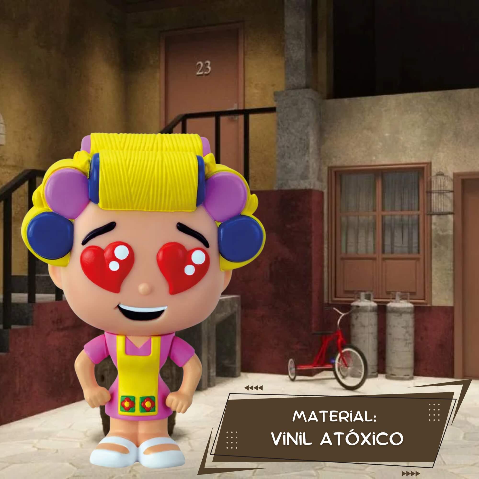 Fandom Box Dona Florinda - Chaves - Boneco Colecionável Material Vinil Atóxico Lider - 3496