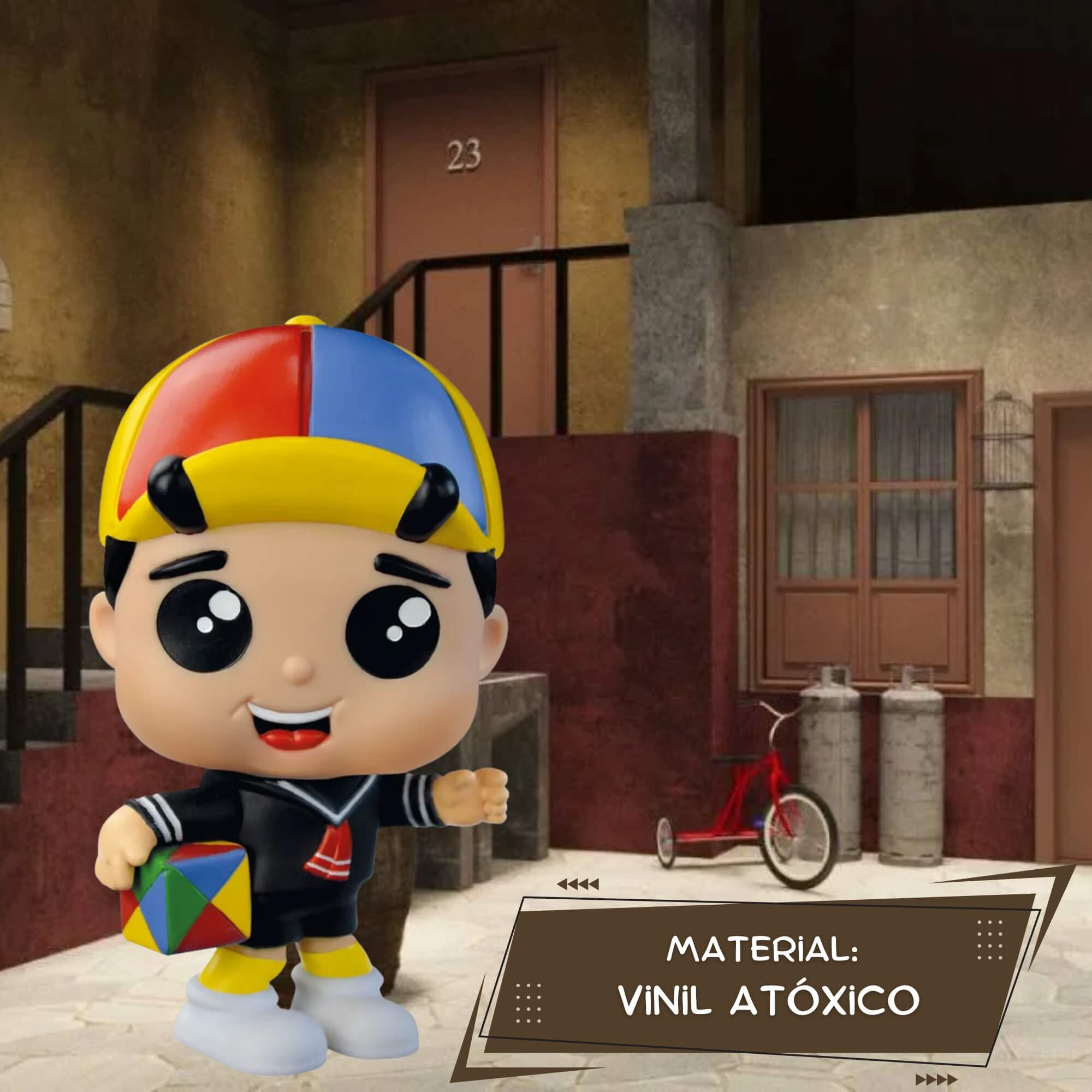 Fandom Box Quico - Chaves - Boneco Colecionável Material Vinil Atóxico Lider - 3493