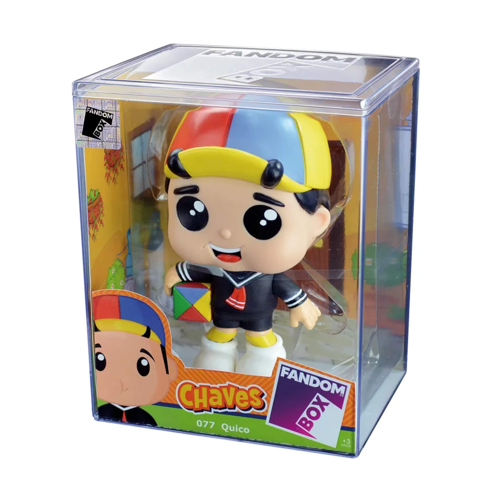 Fandom Box Quico - Chaves - Boneco Colecionável Material Vinil Atóxico Lider - 3493