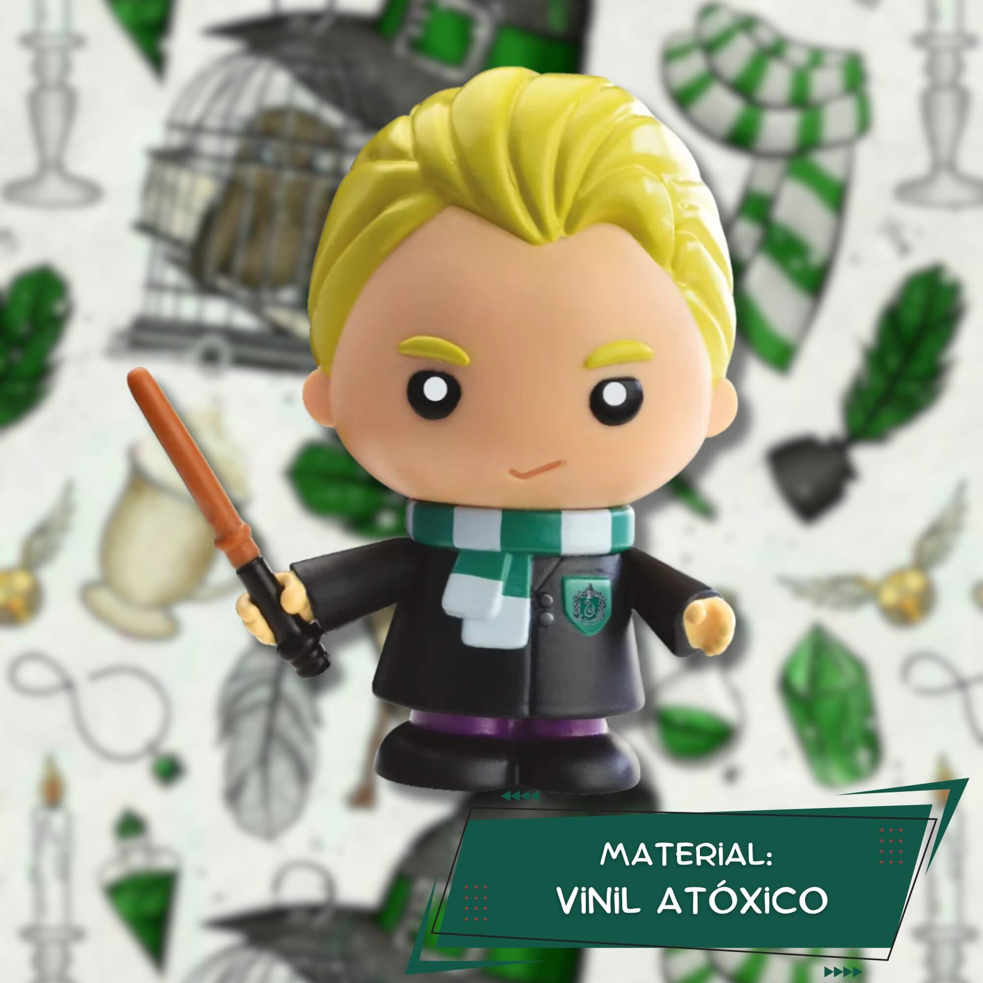 Fandom Box Malfoy - Harry Potter - Boneco Colecionável Material Vinil Atóxico Lider - 3462