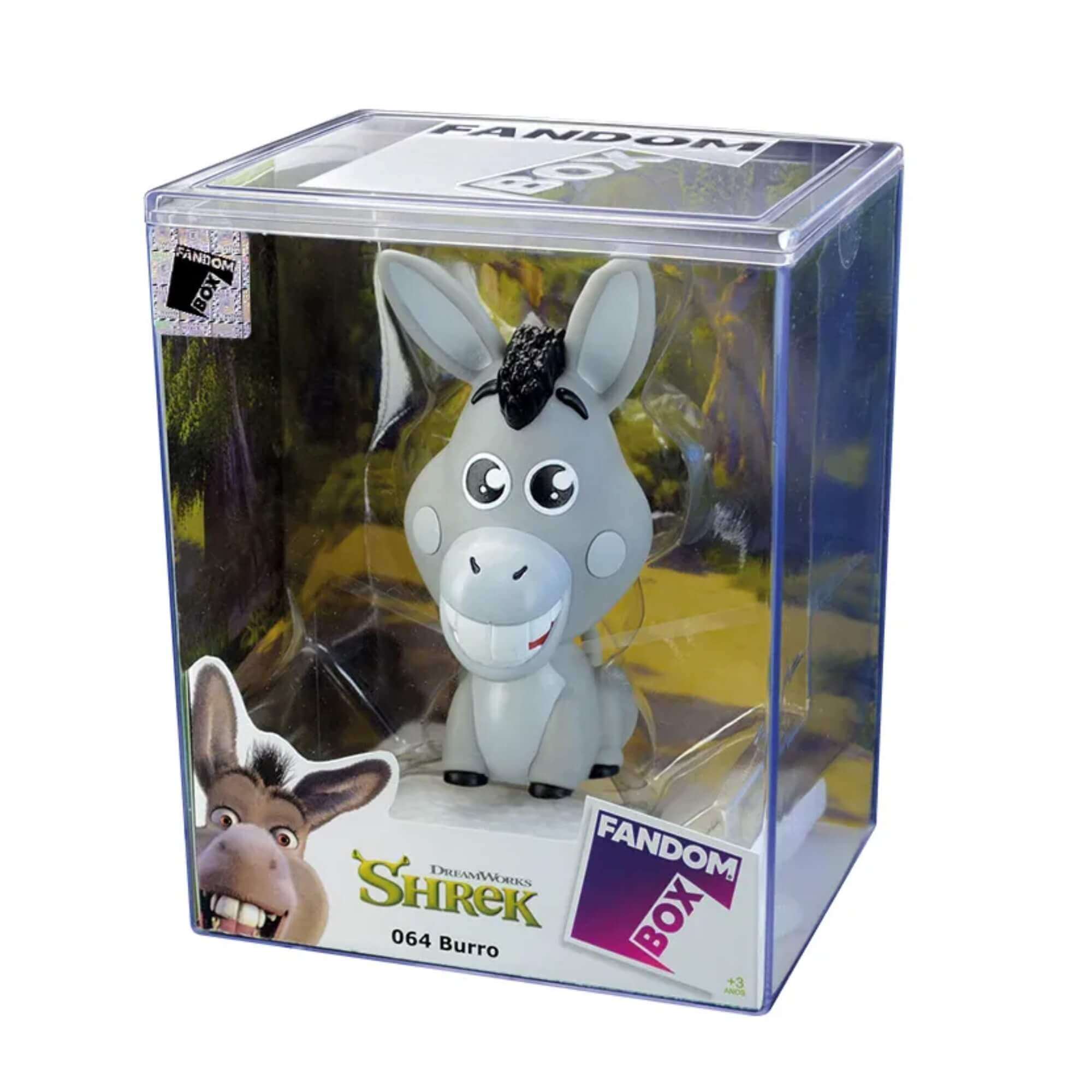 Fandom Box Burro Falante - Shrek - Boneco Colecionável Material Vinil Atóxico Lider - 3479
