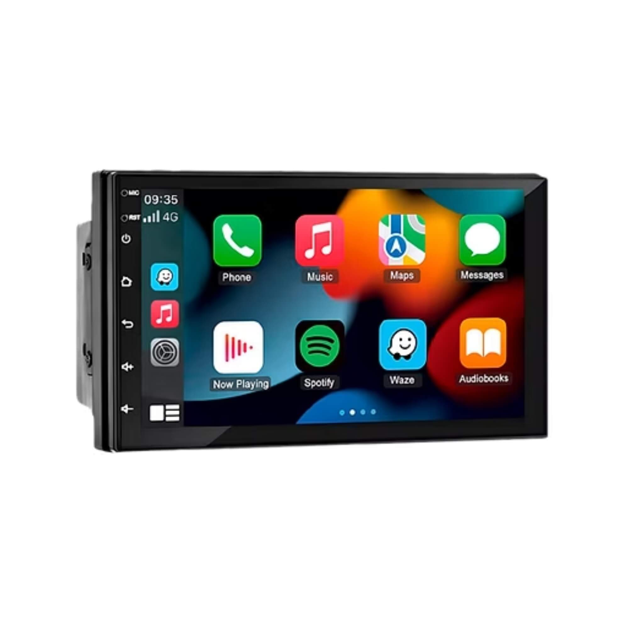 Multimídia MP5 2Din 7" Pol Carplay e Android Auto Sem Fio Espelhamento H-Tech - HT-3125CA