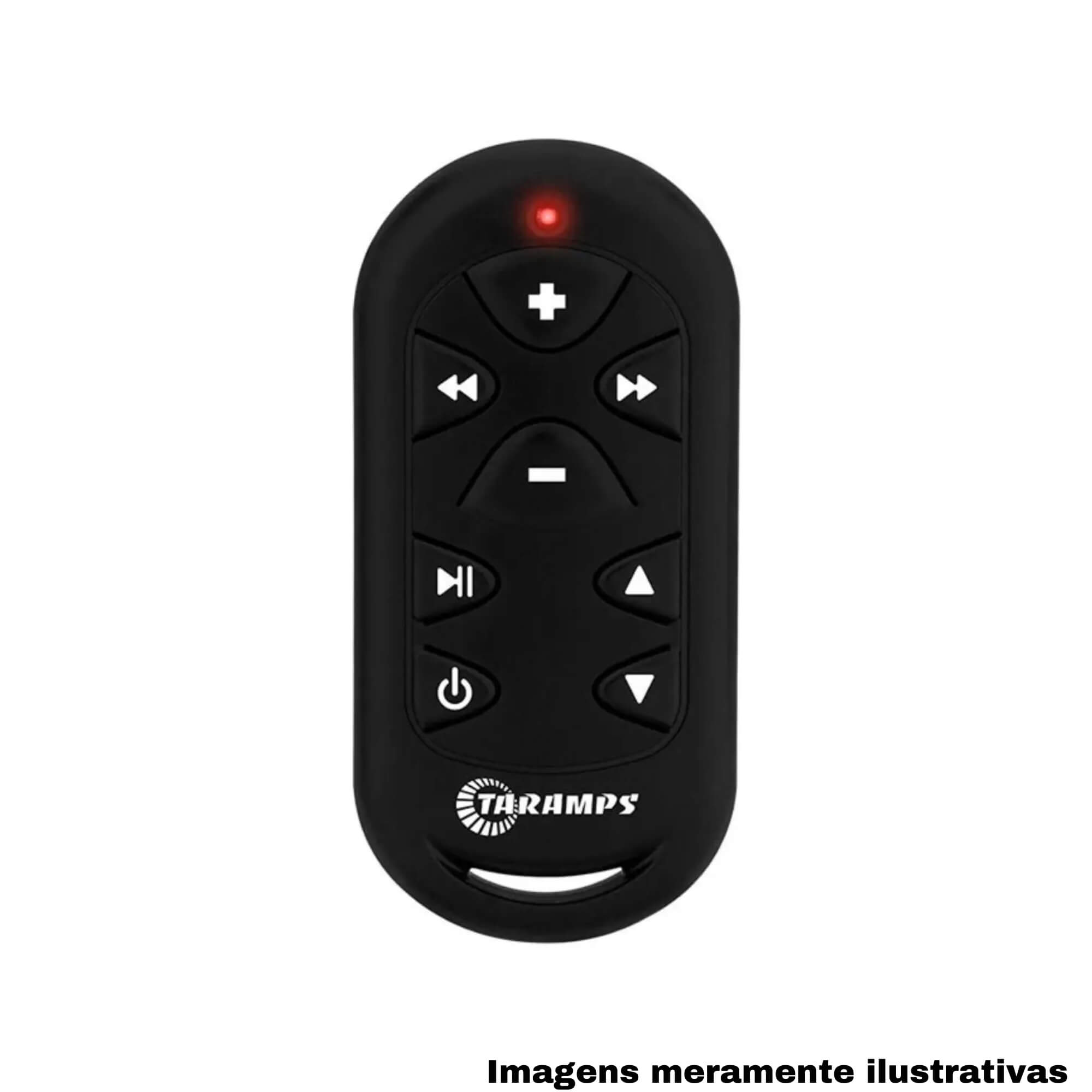 Mesa de Som Automotivo / Som Ambiente T 0302 Player 3 Canais Taramps - 901828