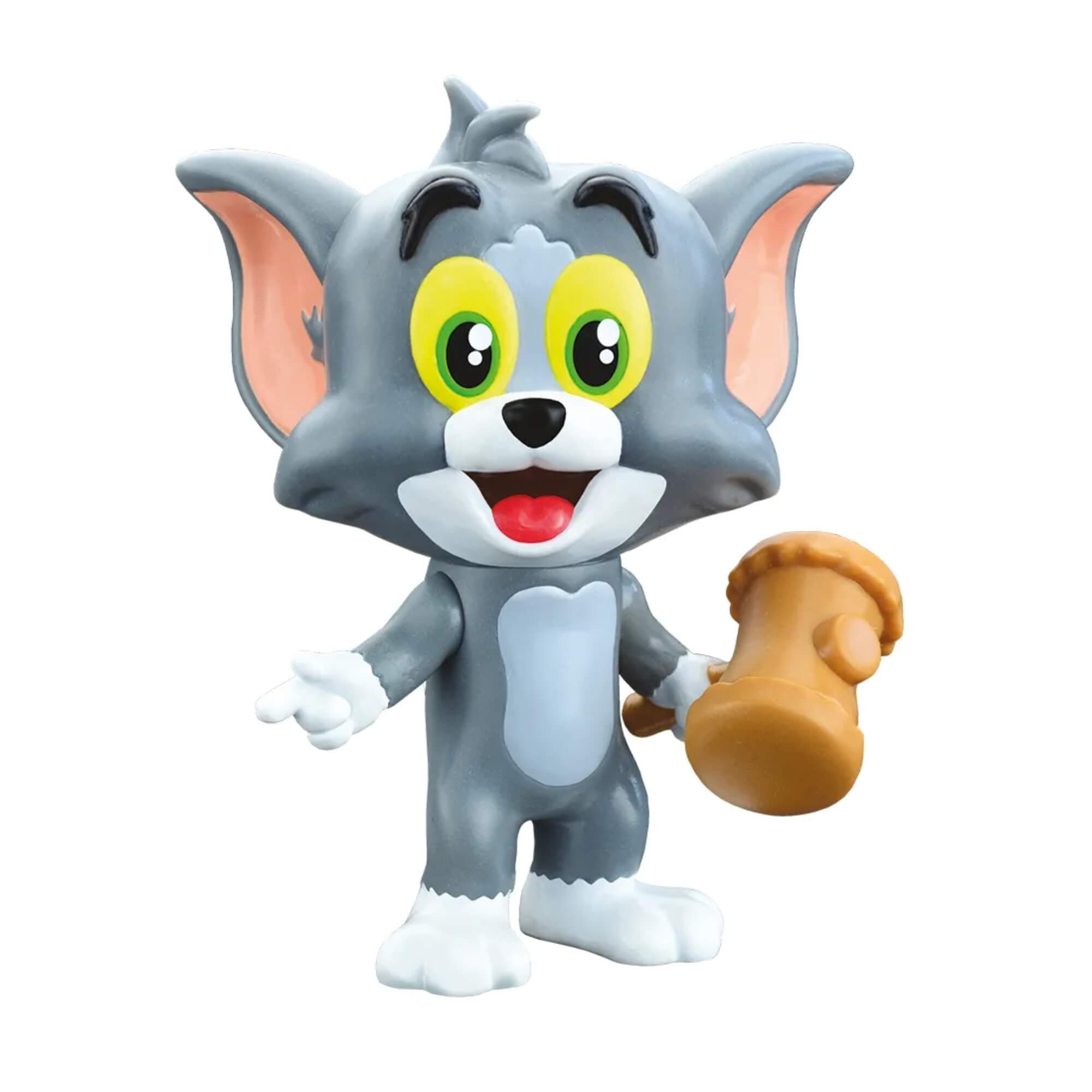 VAR Unidade Fandom box Tom e Jerry Boneco Miniatura Colecionável 16cm Vinil Atóxico Lider - 3476 Personagem:Tom