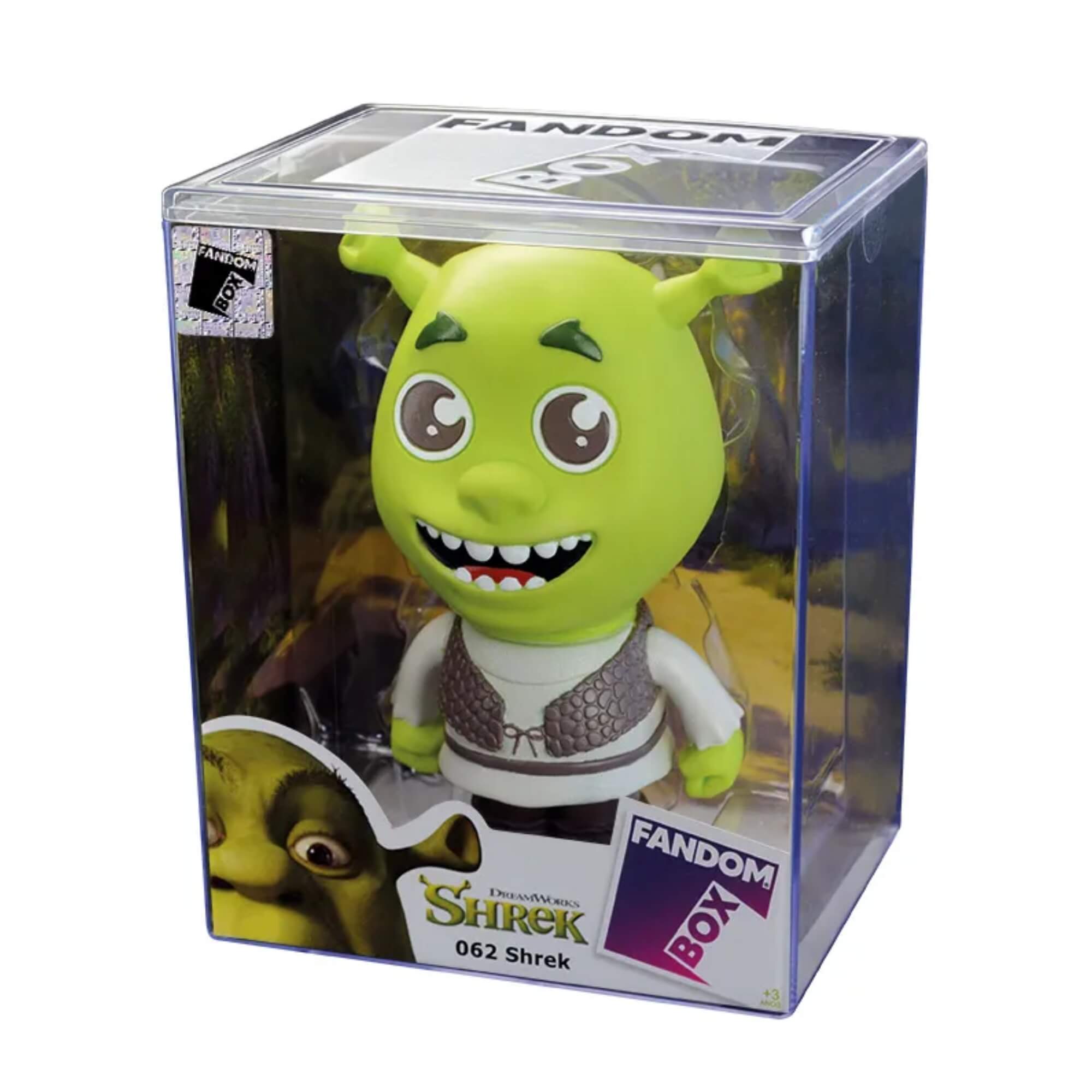 VAR Unidade Fandom Box Shrek Miniatura Boneco Colecionável 16cm Material Vinil Atóxico Lider - 3479 Personagem:Shrek