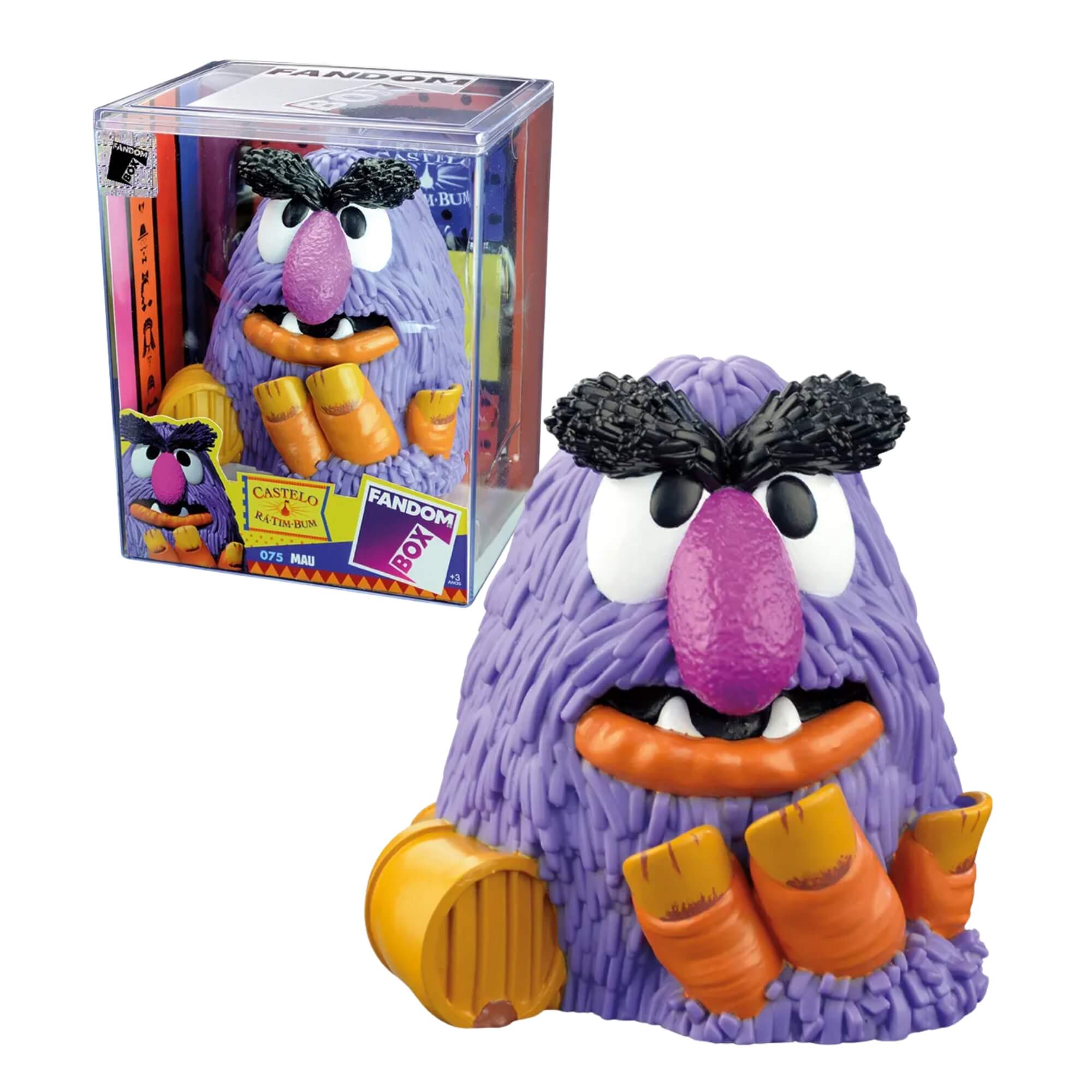 VAR Unidade Fandom Box Castelo Ra Tim Bum Boneco Colecionável 16cm Vinil Atóxico Lider Personagem:Mau