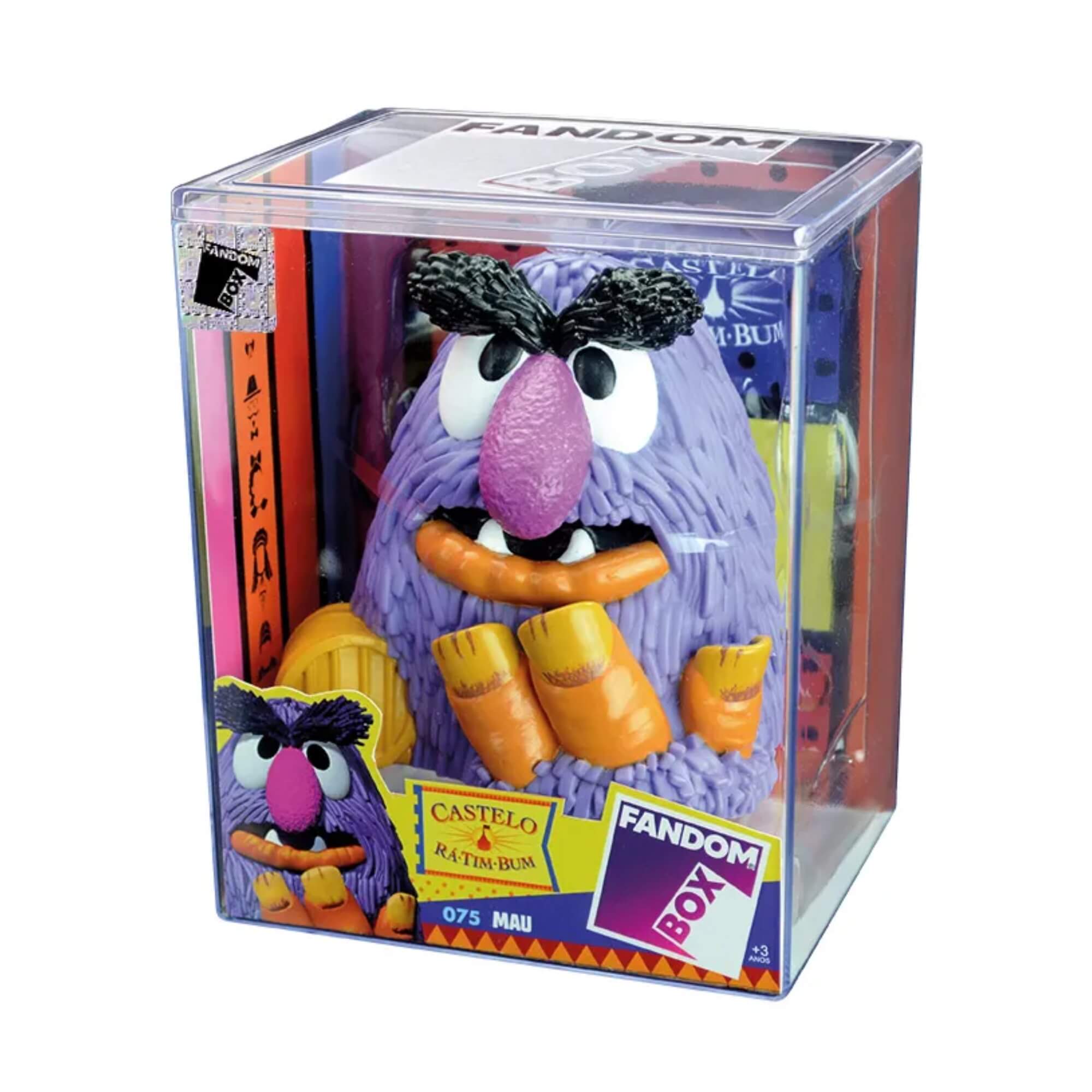VAR Unidade Fandom Box Castelo Ra Tim Bum Boneco Colecionável 16cm Vinil Atóxico Lider Personagem:Mau