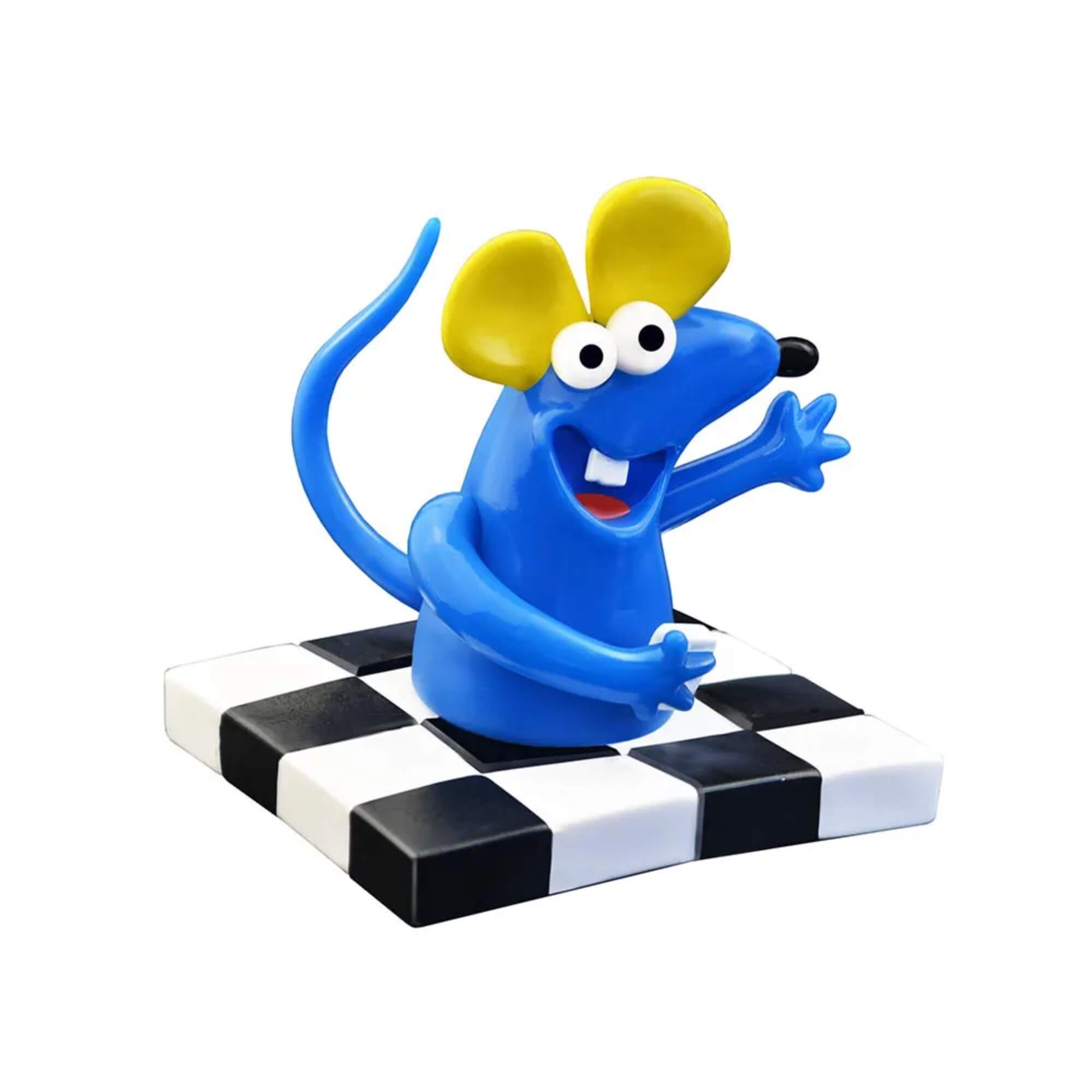 VAR Unidade Fandom Box Castelo Ra Tim Bum Boneco Colecionável 16cm Vinil Atóxico Lider Personagem:Ratinho