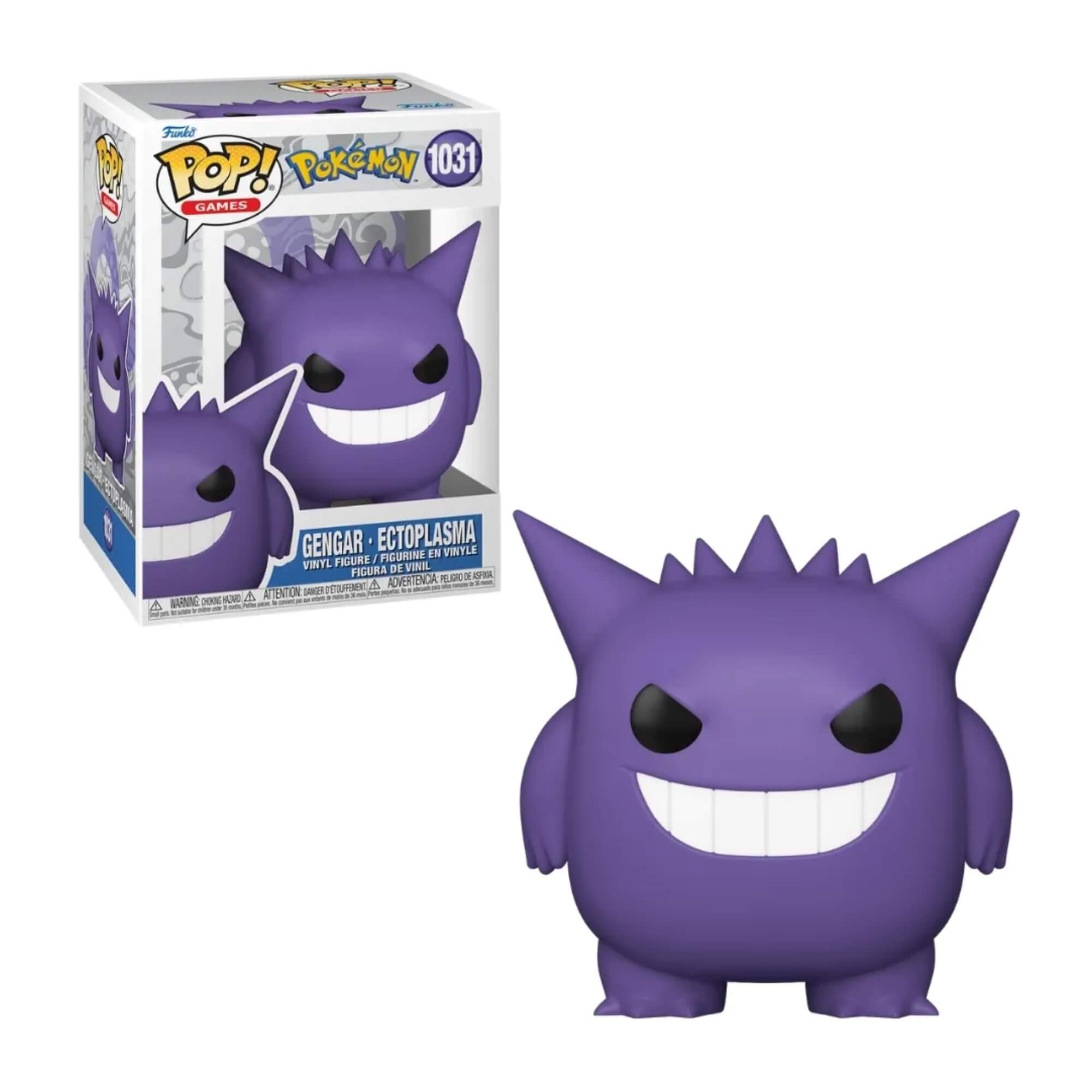 Boneco Funko Pop! Pokémon - Gengar 1031 Candide - 11910