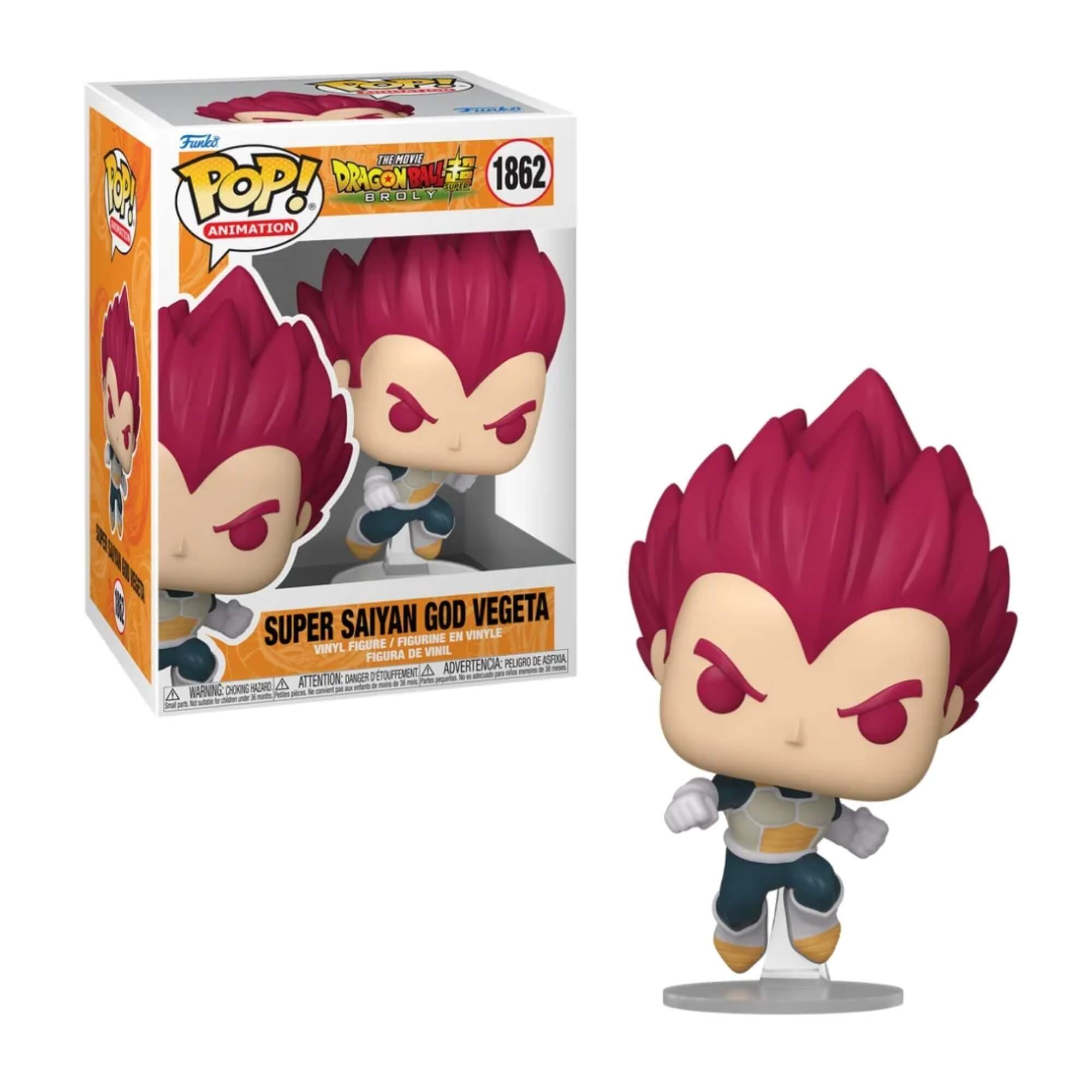 Boneco Funko Pop! Dragon Ball Super: Broly - Vegeta 1862 Candide - 11994