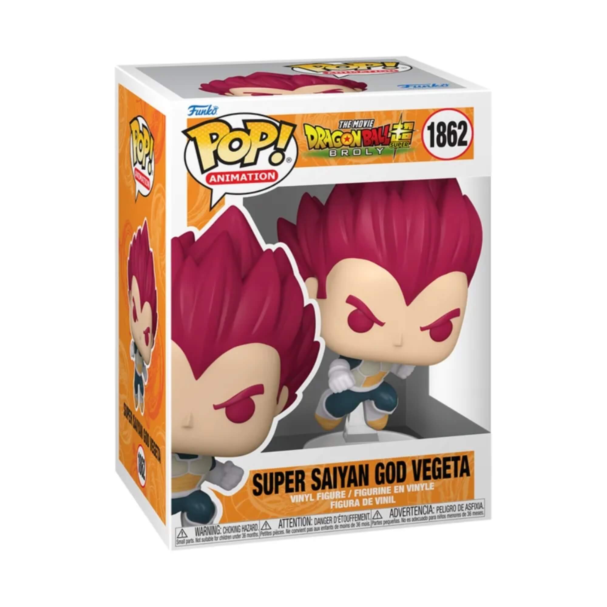 Boneco Funko Pop! Dragon Ball Super: Broly - Vegeta 1862 Candide - 11994