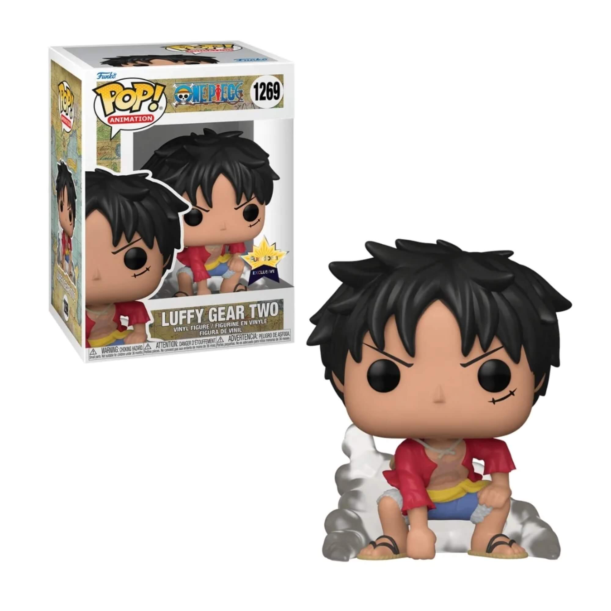 Boneco Funko Pop! One Piece - Luffy Gear Two 1269 Candide - 12037