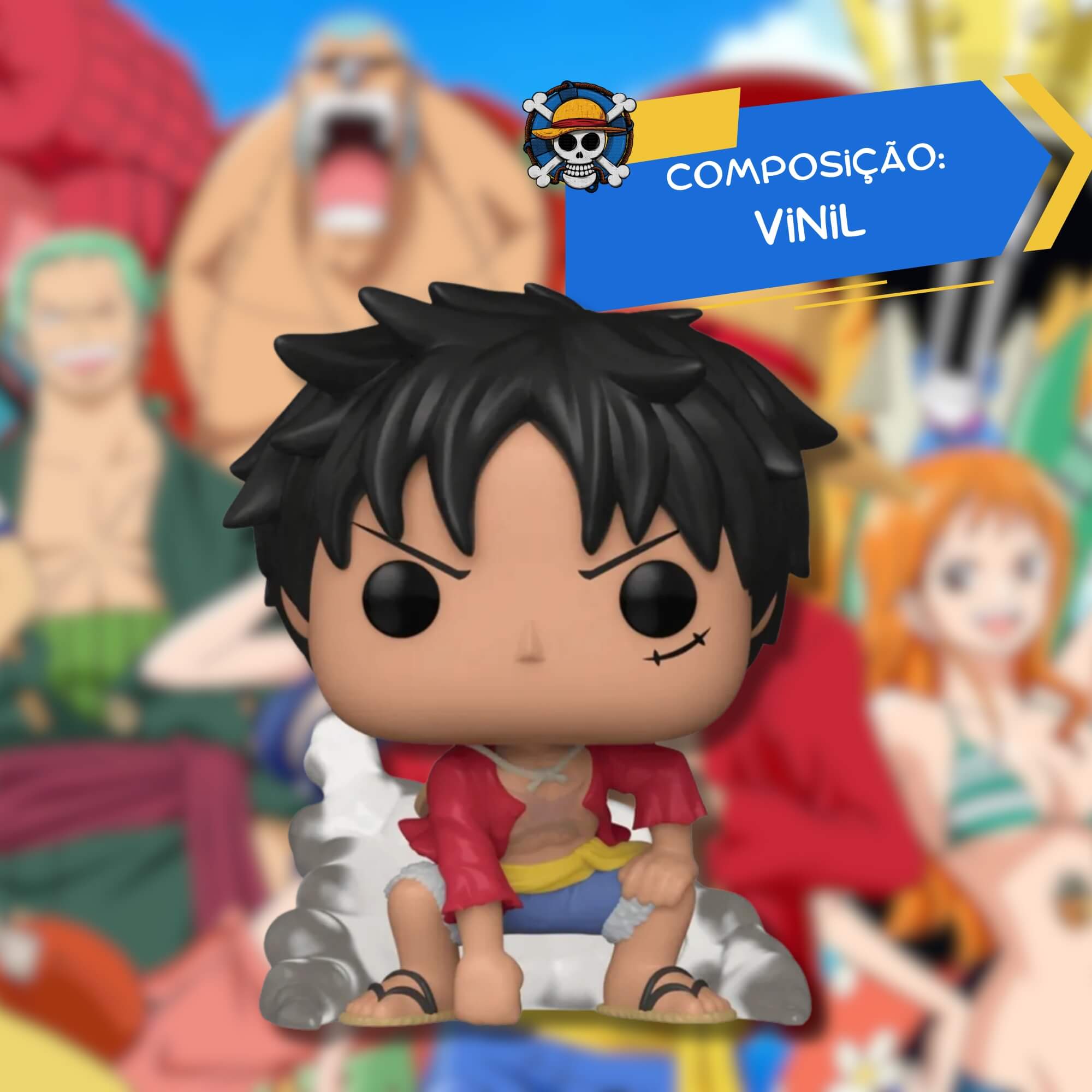 Boneco Funko Pop! One Piece - Luffy Gear Two 1269 Candide - 12037