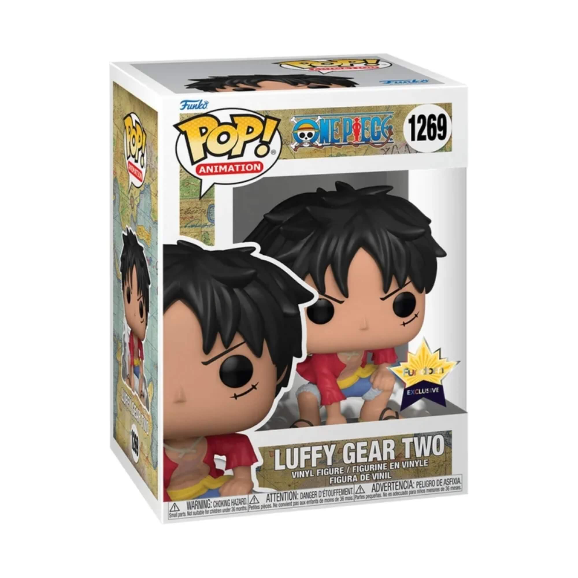 Boneco Funko Pop! One Piece - Luffy Gear Two 1269 Candide - 12037