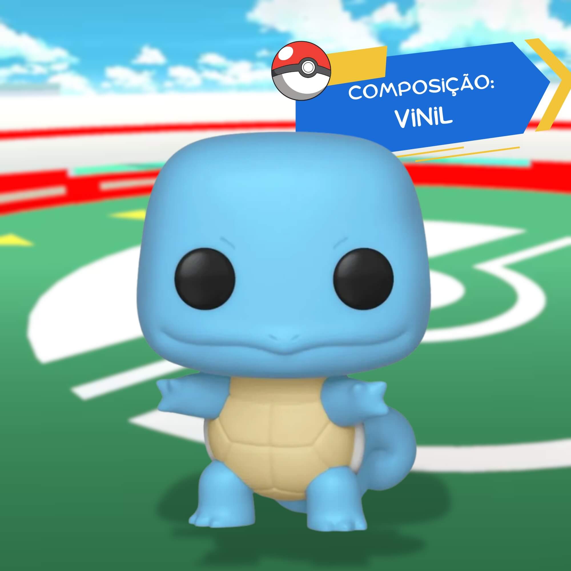 Boneco Funko Pop! Pokémon - Squirtle 504 Candide - 11585