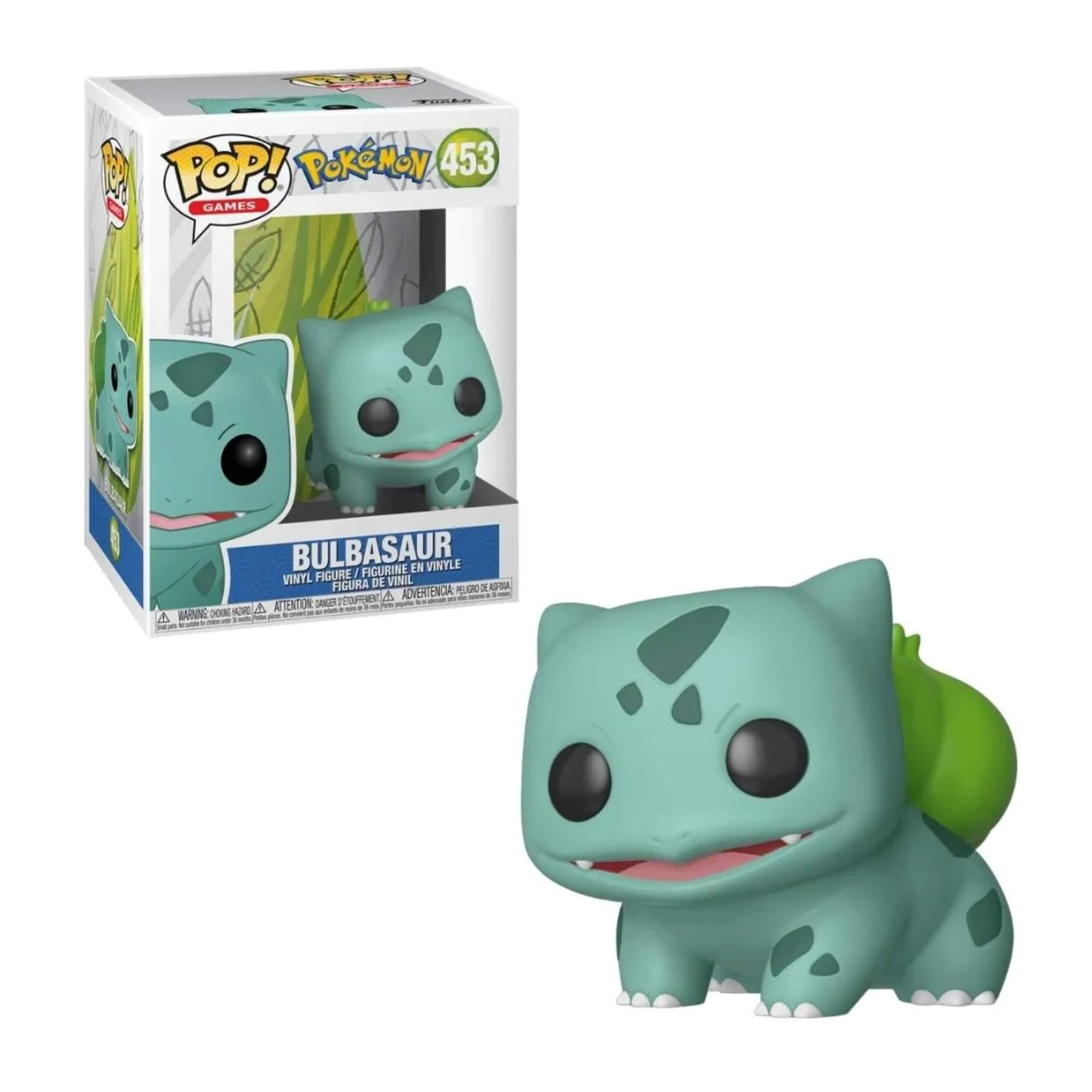Boneco Funko Pop! Pokémon - Bulbasaur 453 Candide - 11045