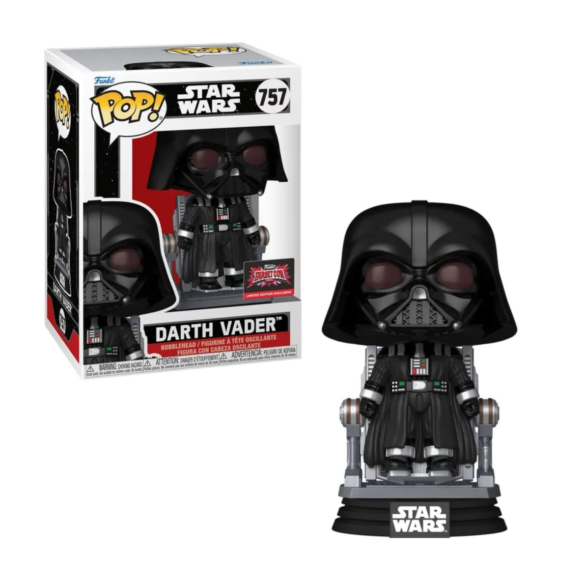 Boneco Funko Pop! Star Wars Darth Vader (rebuild) 757 Candide - 11915