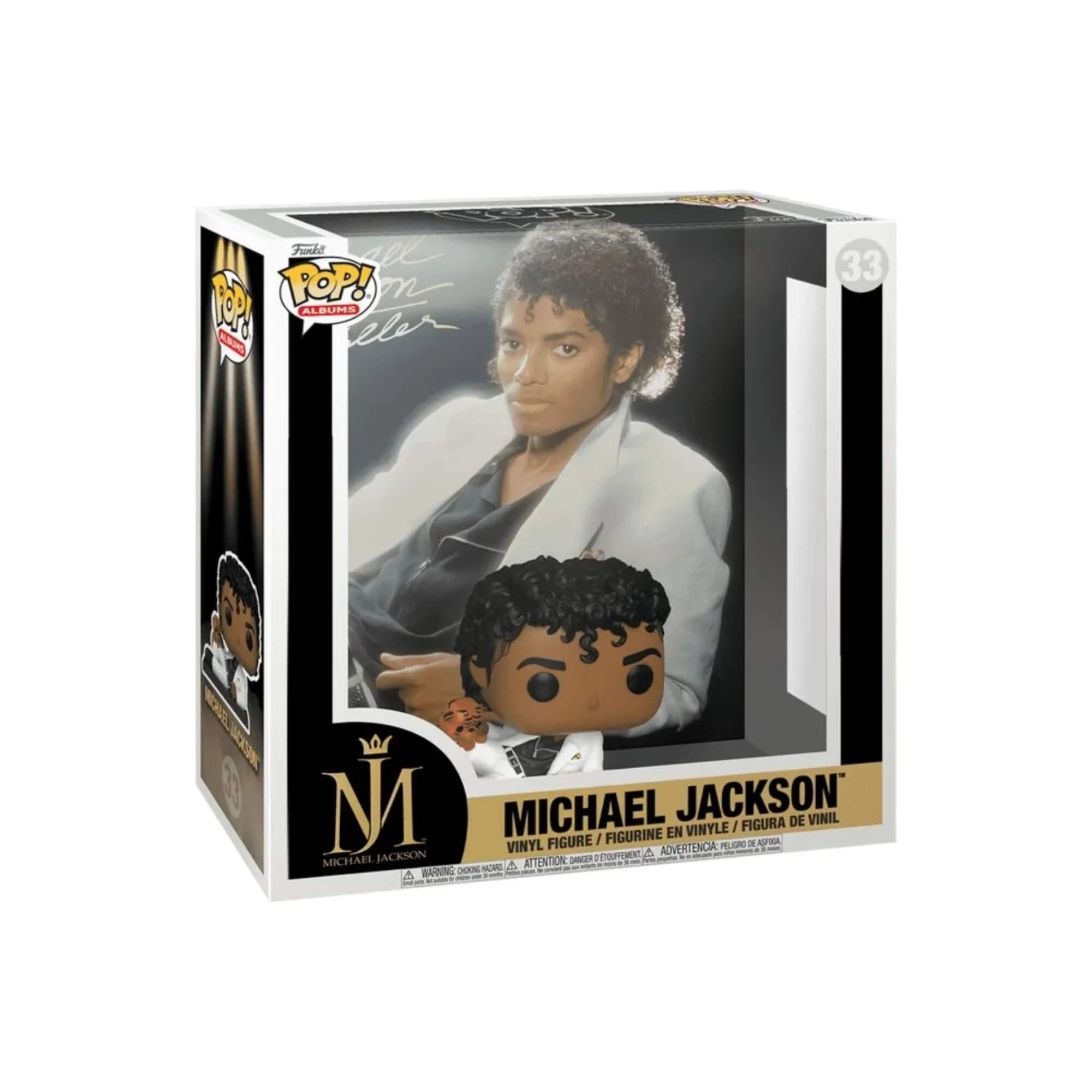 Boneco Funko Pop! Album Cover - Michael Jackson - Thriller 33 Candide - 11381