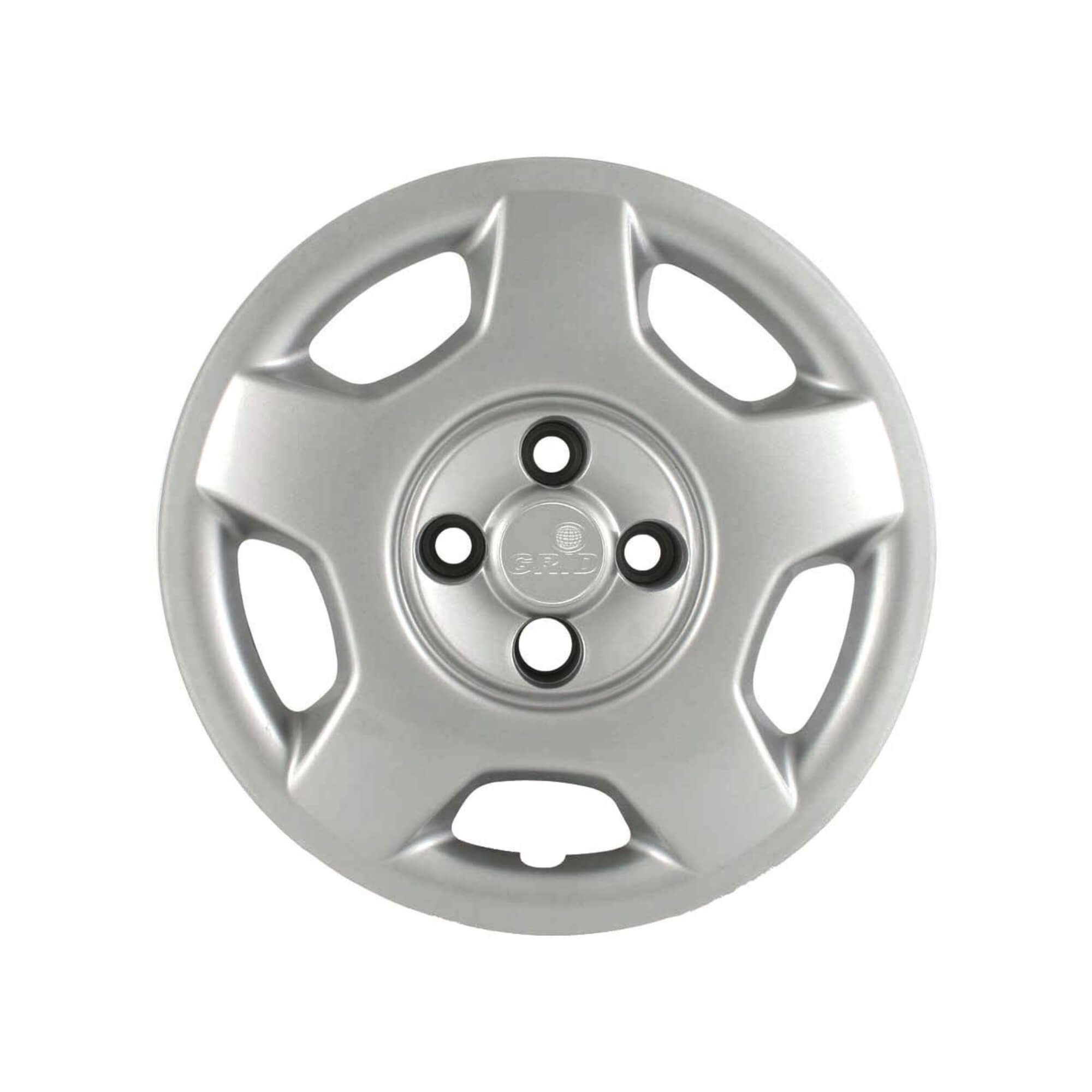 Calota Aro 14" cor Prata Modelo Corsa Hatch/Sedan 2004 (Jogo c/ 4 Calotas) Grid - 053CB-PTA-E