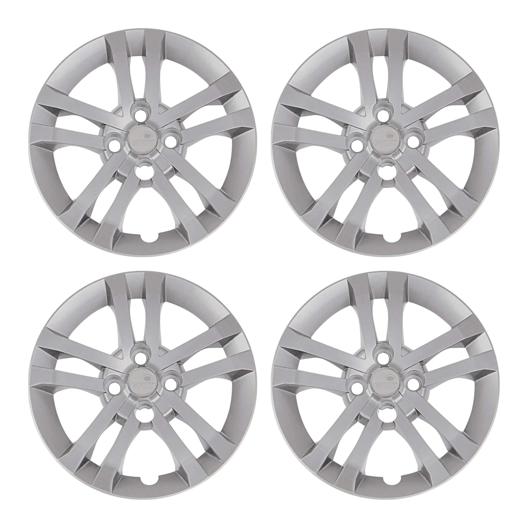 Calota Aro 14" Prata Mod Argo 2021 (Jogo c/ 4 Calotas) Grid - 294CB-PTA-E