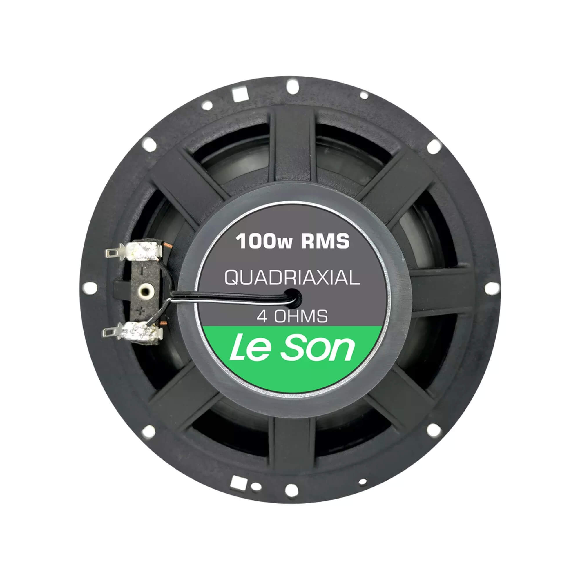 COMP Kit 4 Alto Falantes Quadriaxial 6 Polegadas 200W 4R Preto Leson - 2LSNE0060