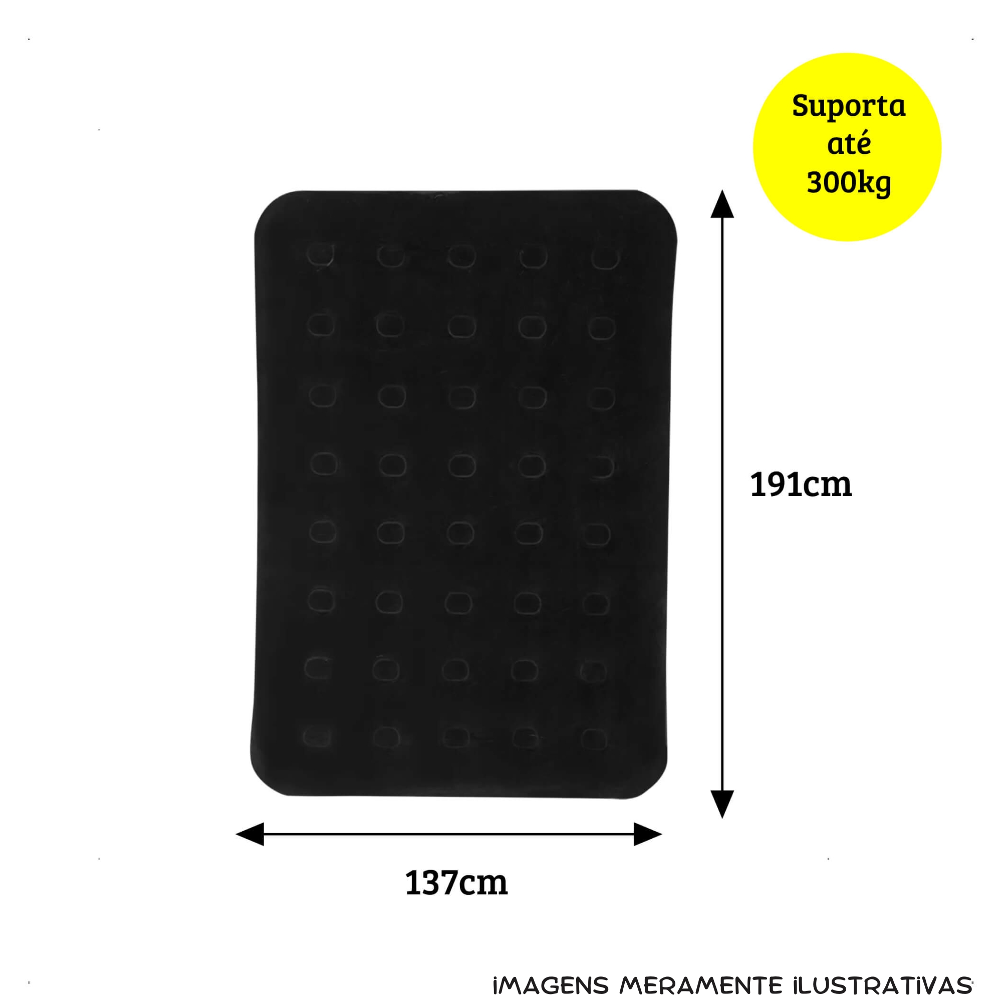 COMP Kit Barraca Iglu Camping Acampamento 2 Pessoas + Colchão Inflável Casal Comfort até 300Kg