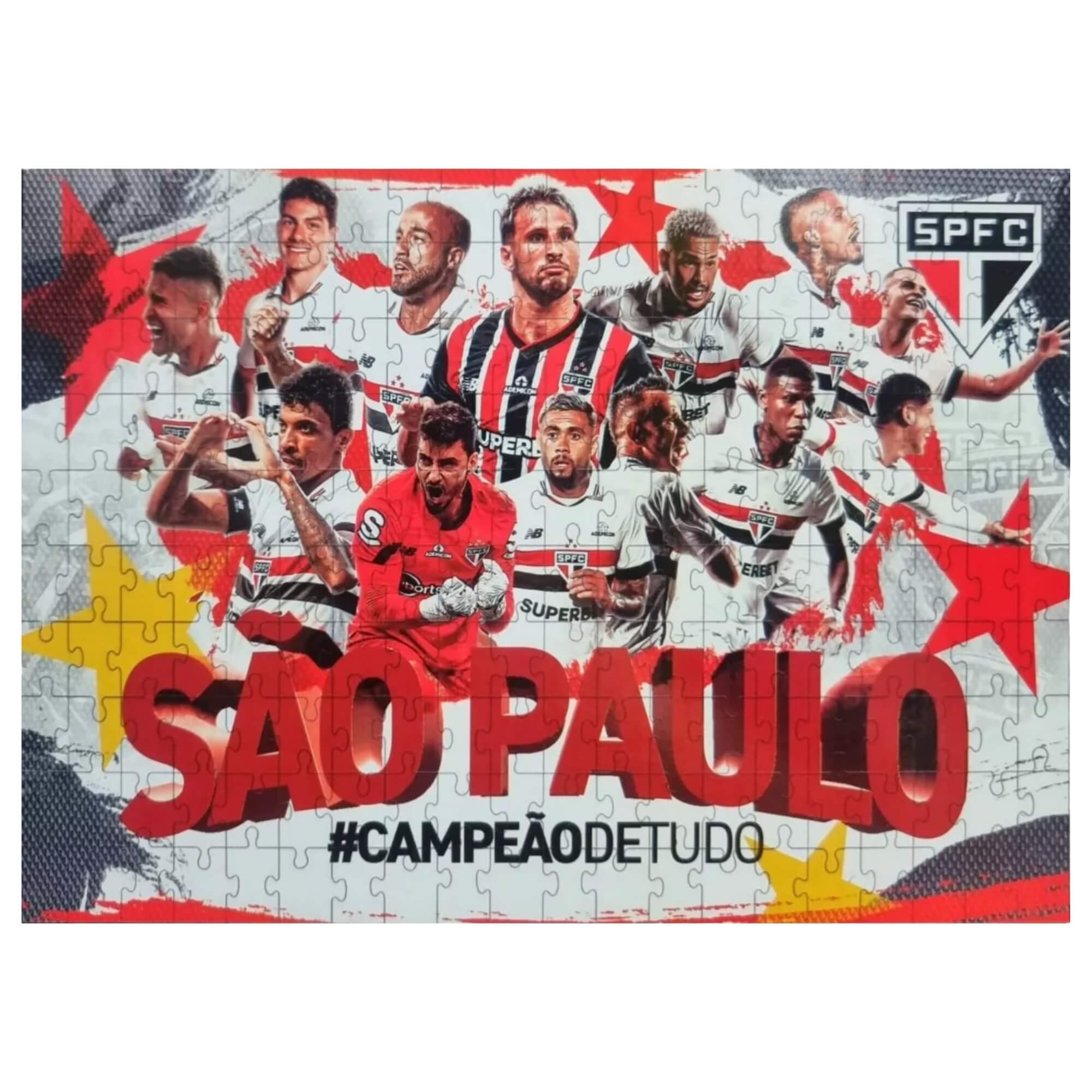 Quebra-Cabeça Puzzle Coleção São Paulo 200 peças Mimo Toys - 2551