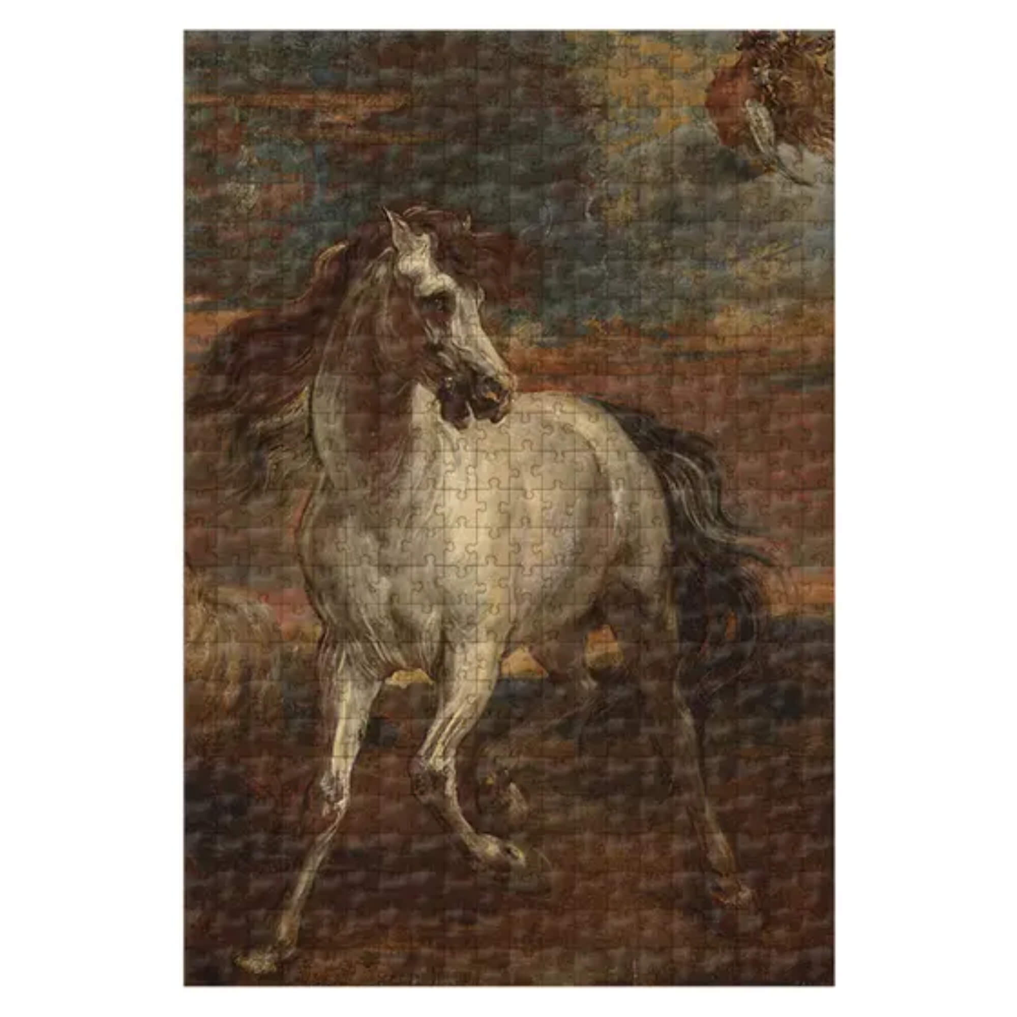 Quebra-Cabeça Puzzle 500 Peças Os Cavalos de Aquiles Mimo Toys - 2606