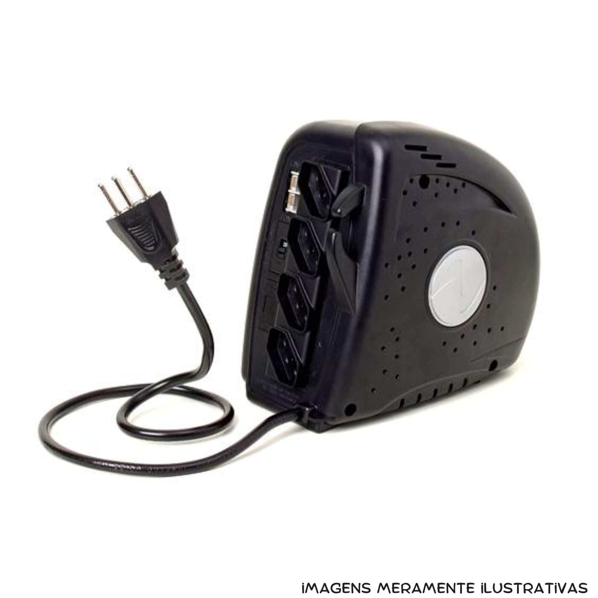 COMP Kit com 2 Estabilizadores 300VA SDW/300QN/5303 Preto Trivolt Ragtech - 23SDW5303