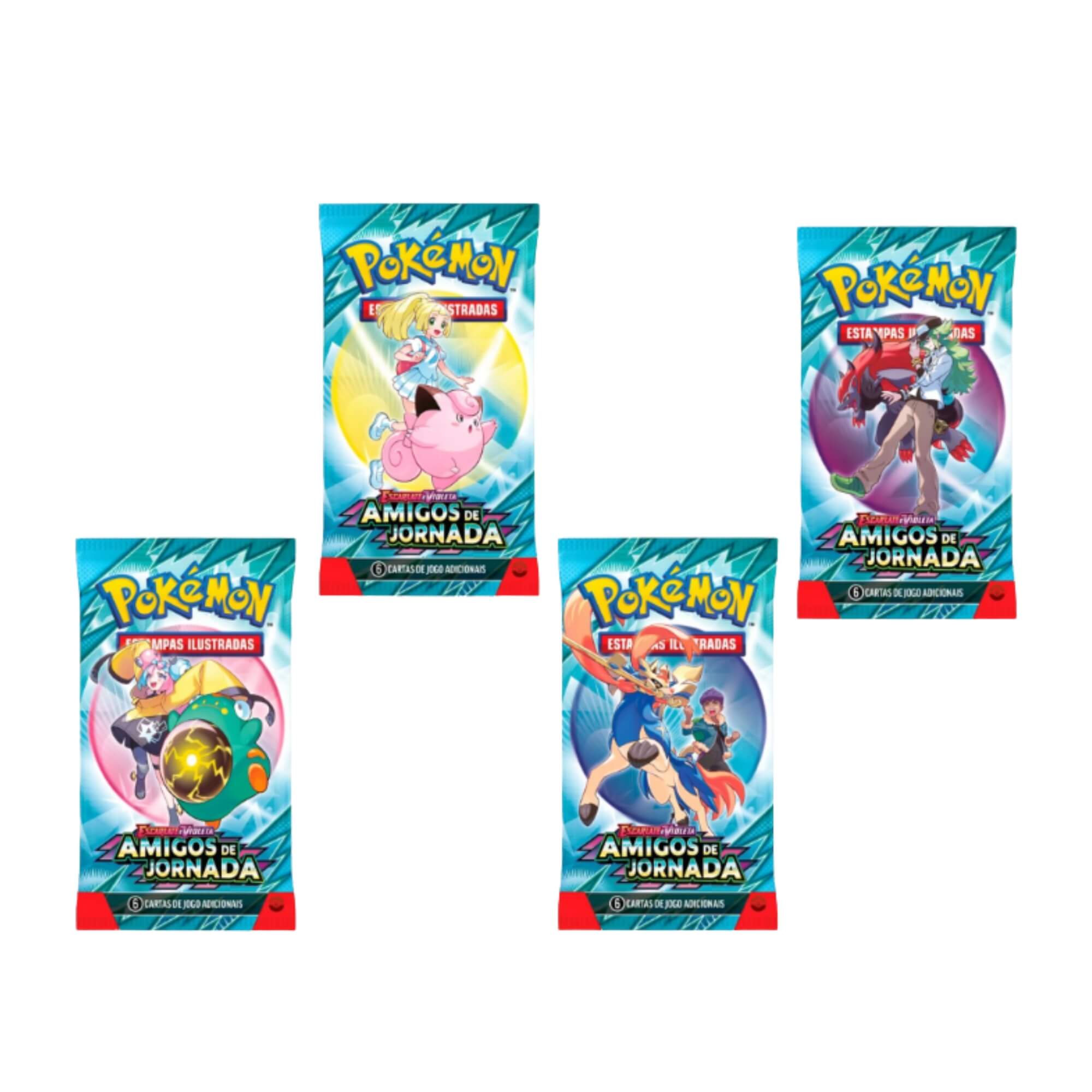 Booster Box Pokemon EV9 Amigos de Jornada com 36 Boosters Copag - 35381