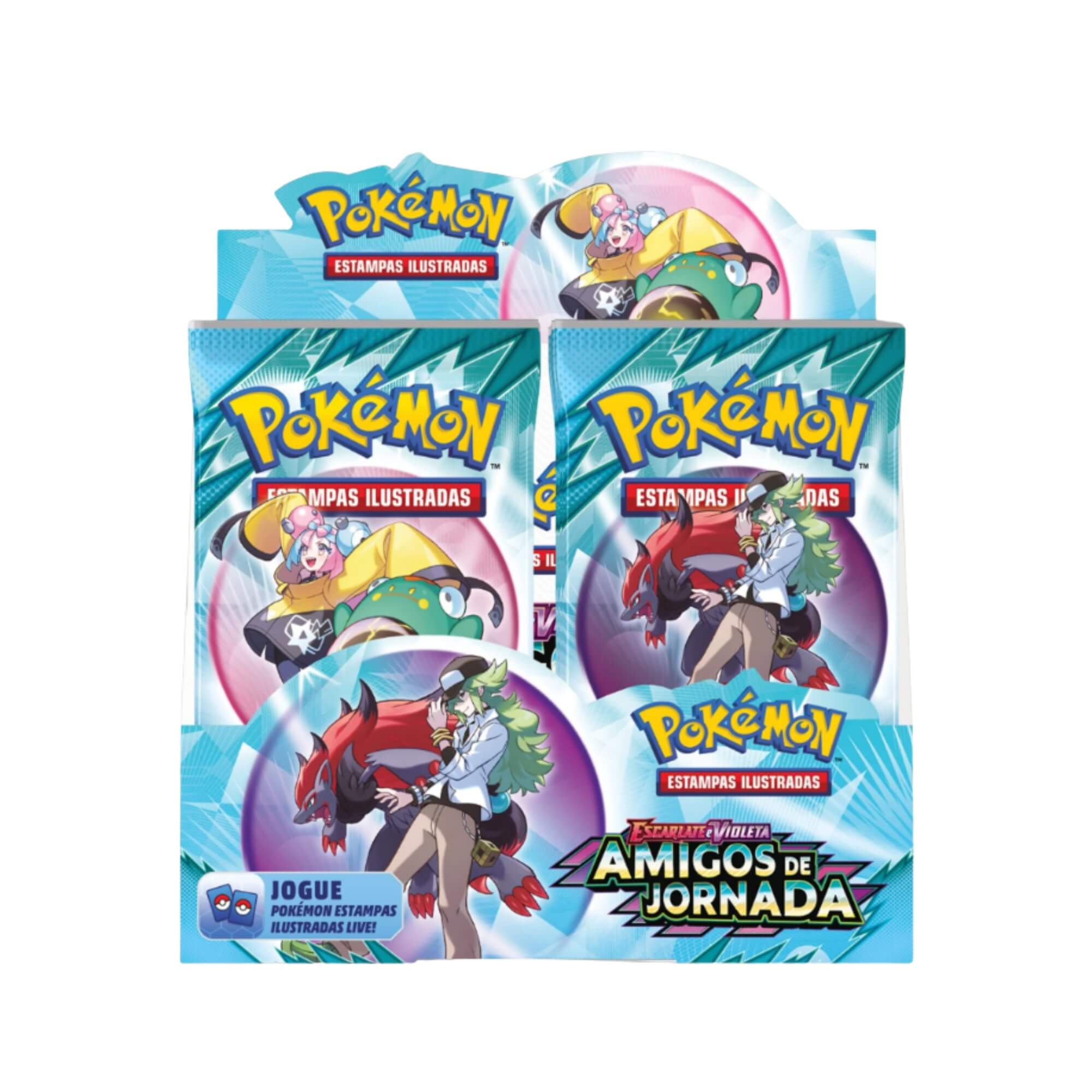 Booster Box Pokemon EV9 Amigos de Jornada com 36 Boosters Copag - 35381