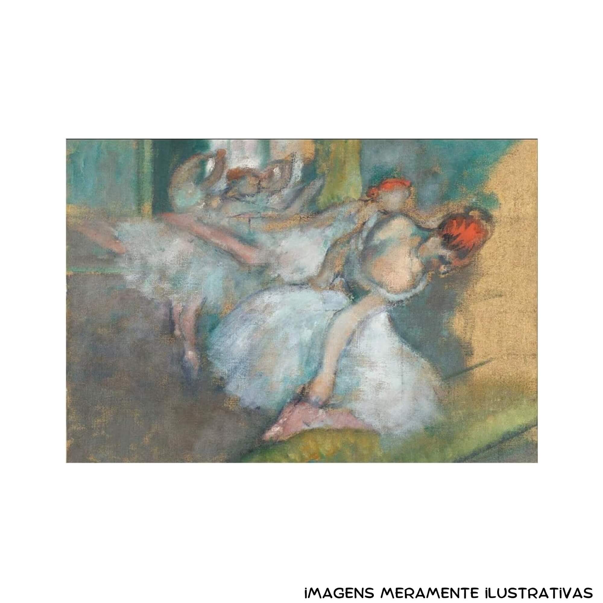 VAR Quebra-Cabeça Puzzle Unitário 1.000 Peças Obras de Arte The National Gallery Mimo Toys