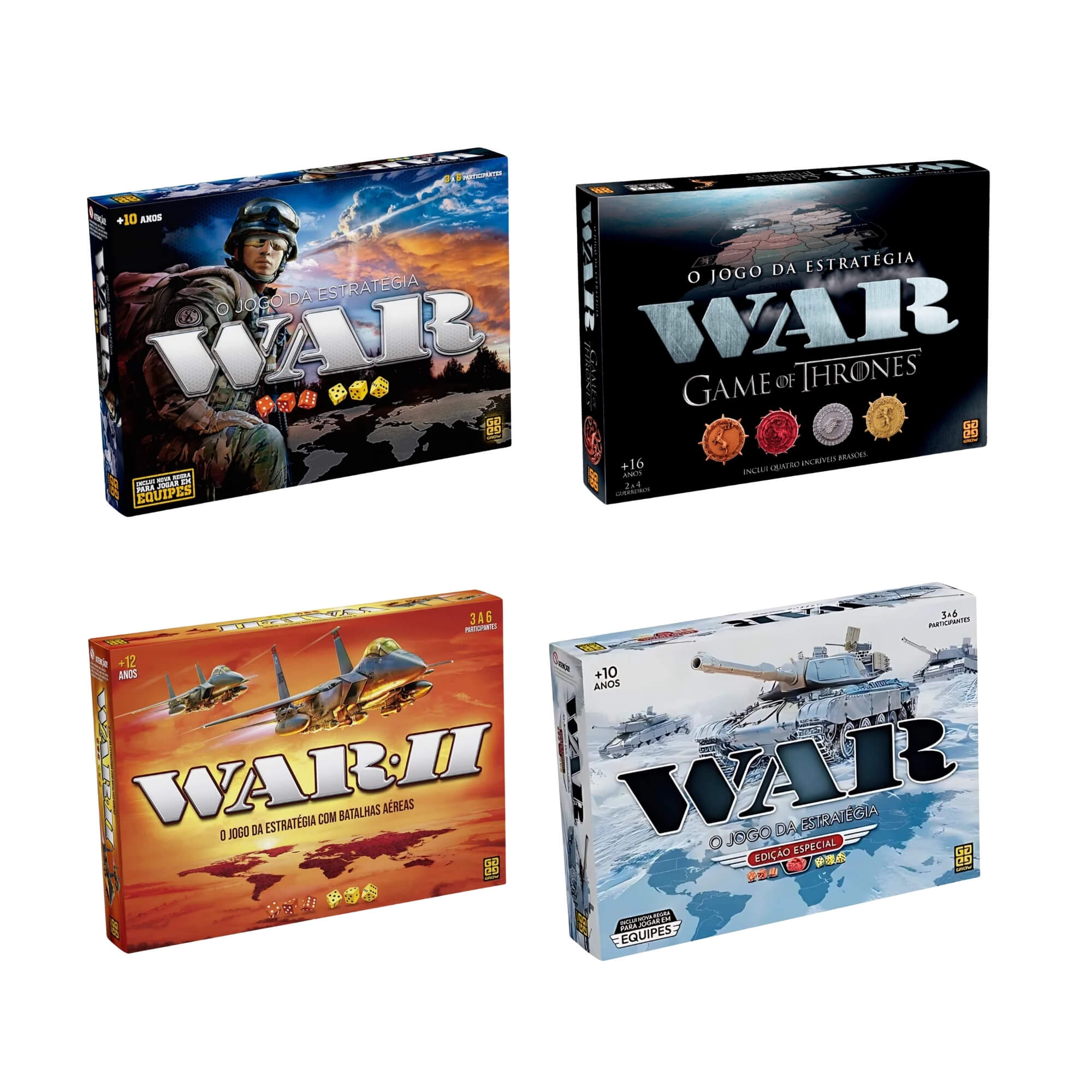 VAR Unidade Brinquedo Infantil War Jogo de Tabuleiro Estratégia Raciocínio Lógico Grow