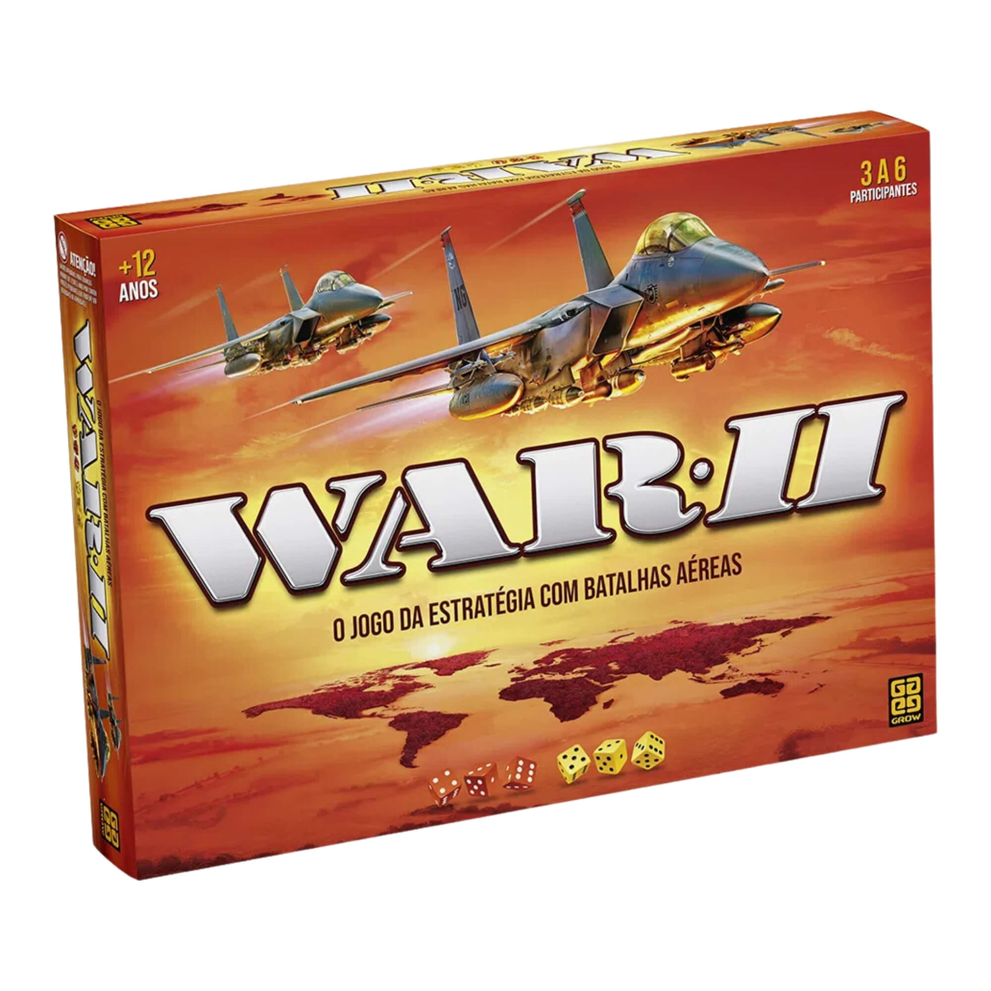 VAR Unidade Brinquedo Infantil War Jogo de Tabuleiro Estratégia Raciocínio Lógico Grow Modelos:War II